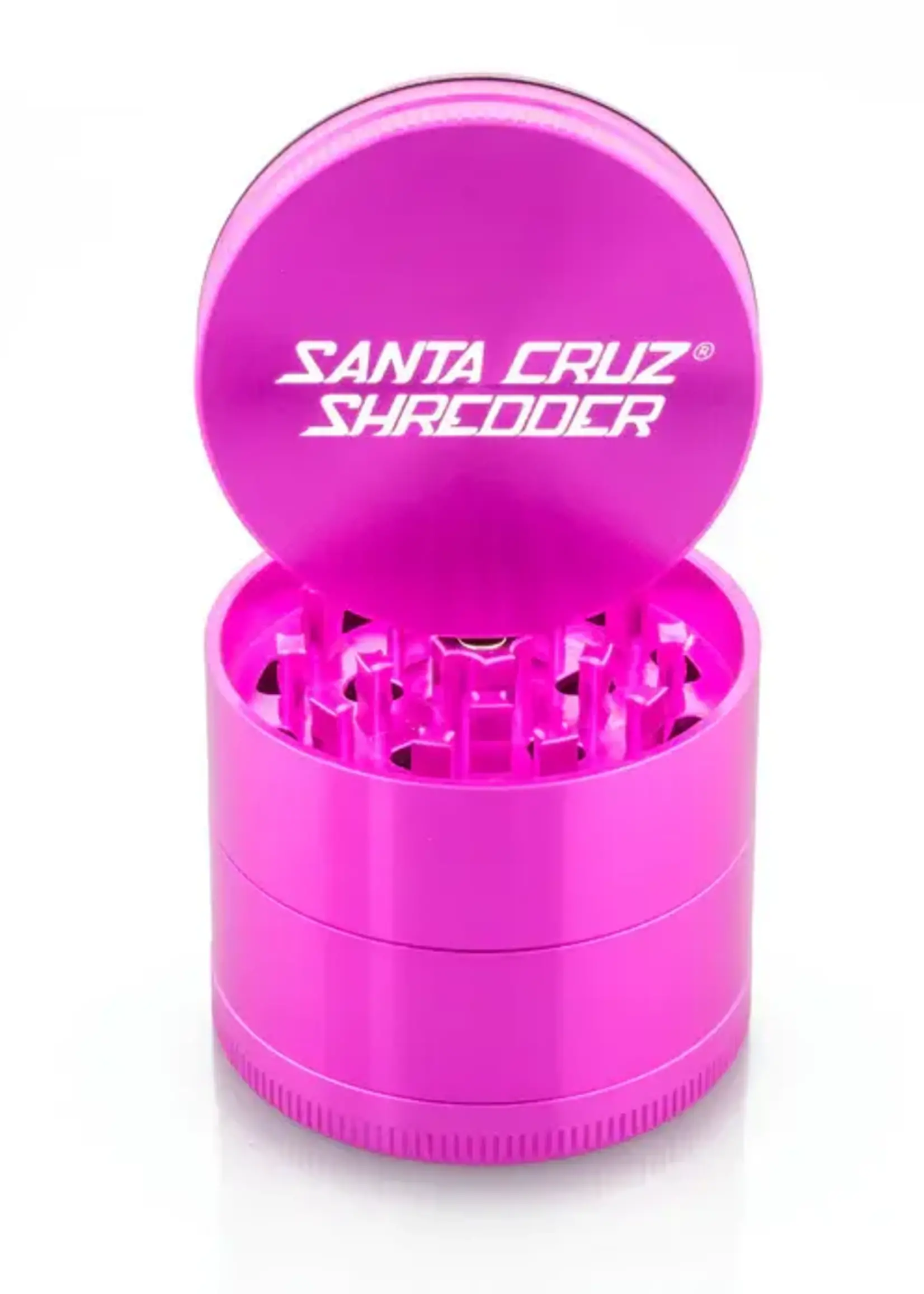 Santa Cruz Shredder Santa Cruz Shredder 4 Piece Medium Grinder Pink