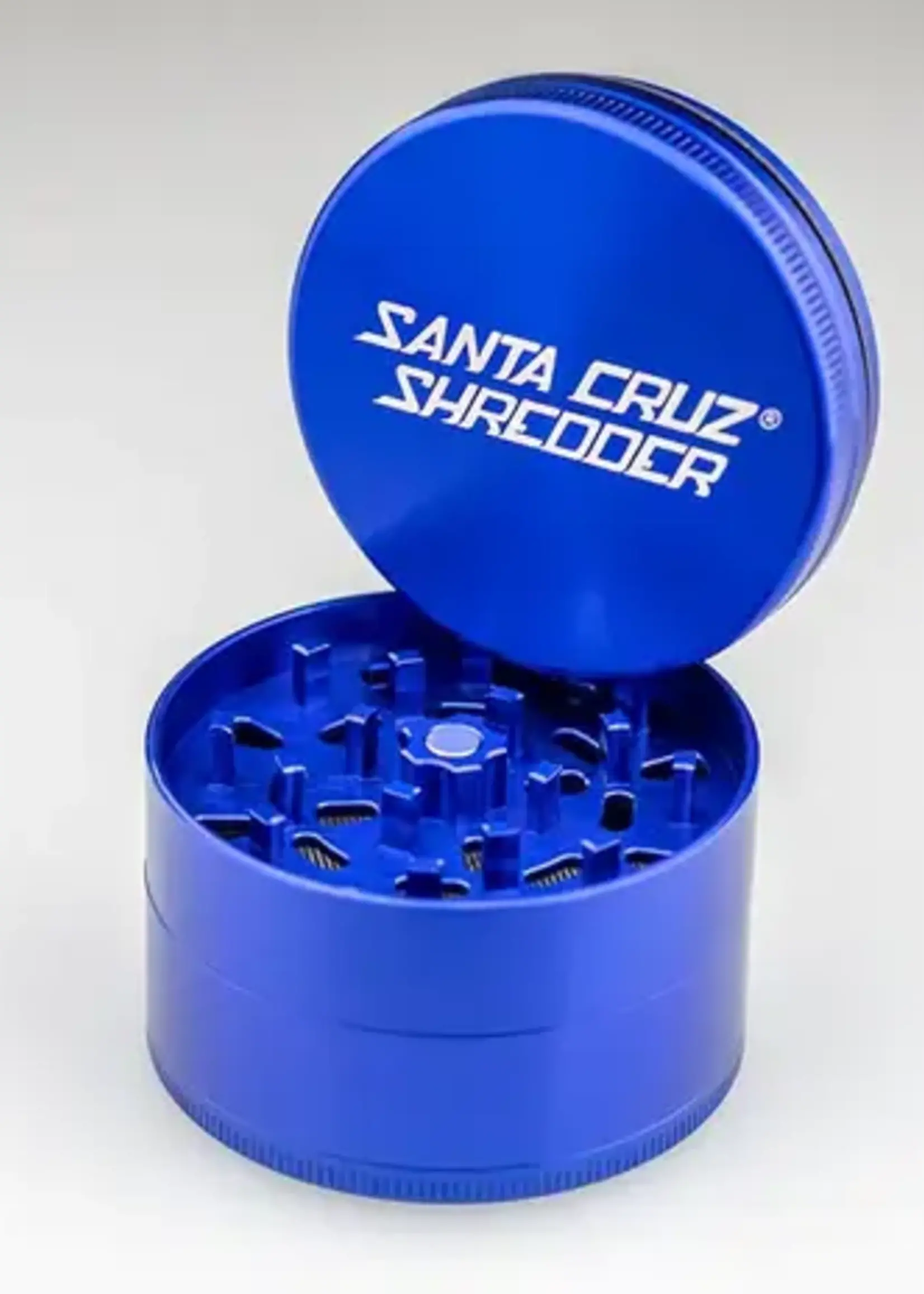 Santa Cruz Shredder Santa Cruz Shredder 4 Piece Large Grinder Blue