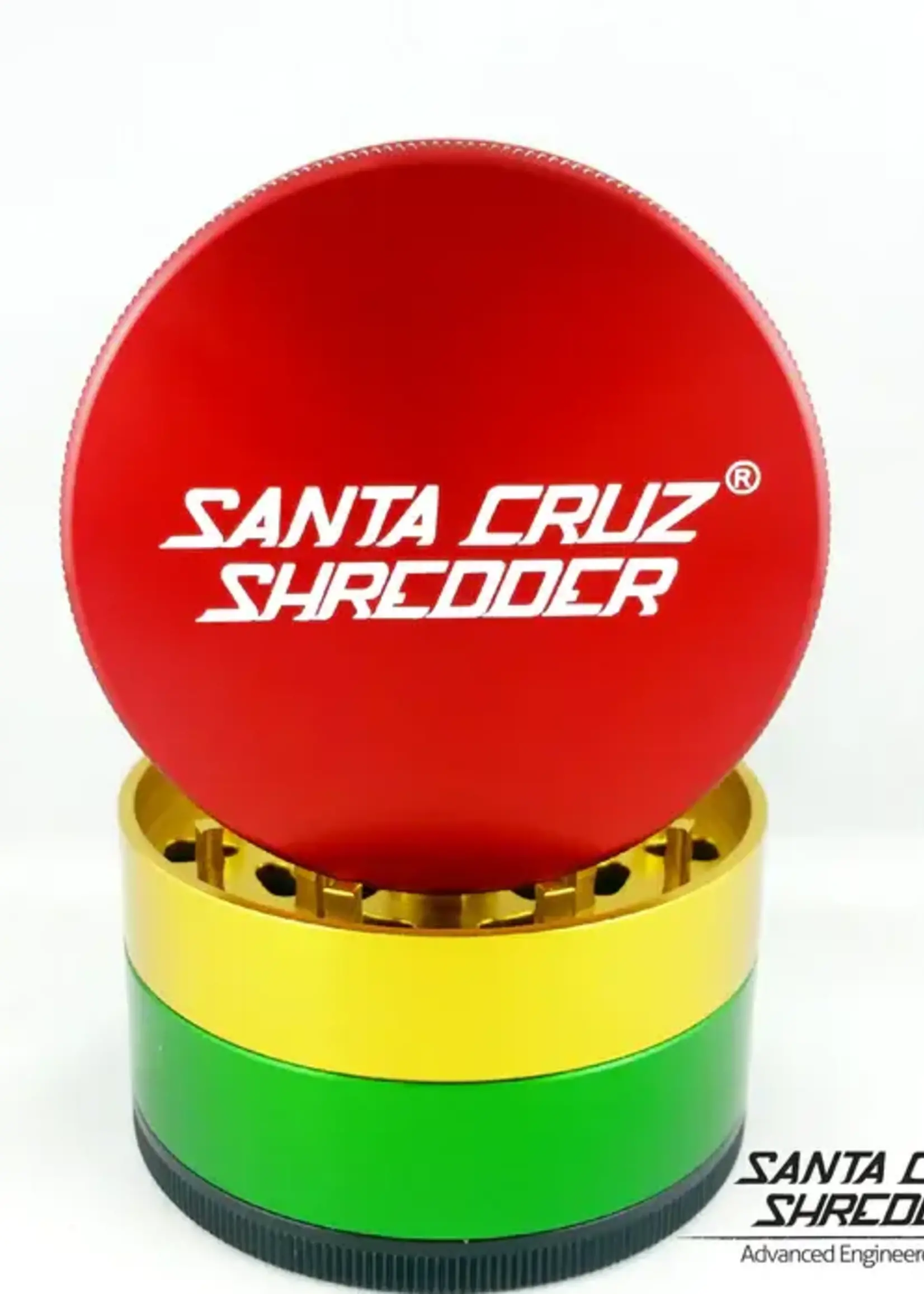 Santa Cruz Shredder Santa Cruz Shredder 4 Piece Large Grinder Rasta