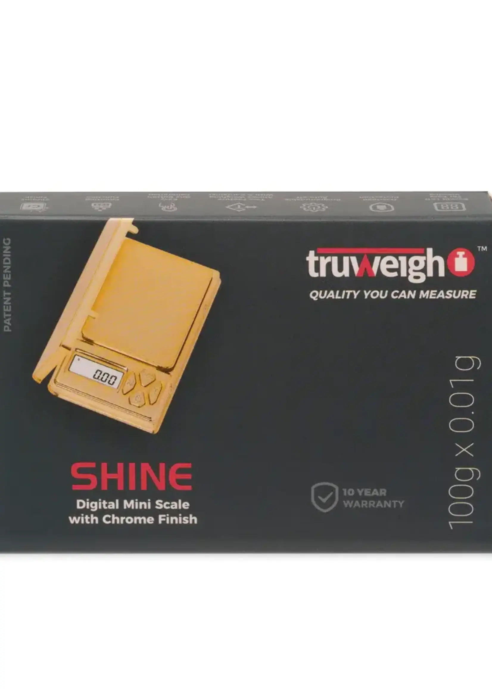 Truweigh Truweigh Shine Scale 100gx0.01g Gold