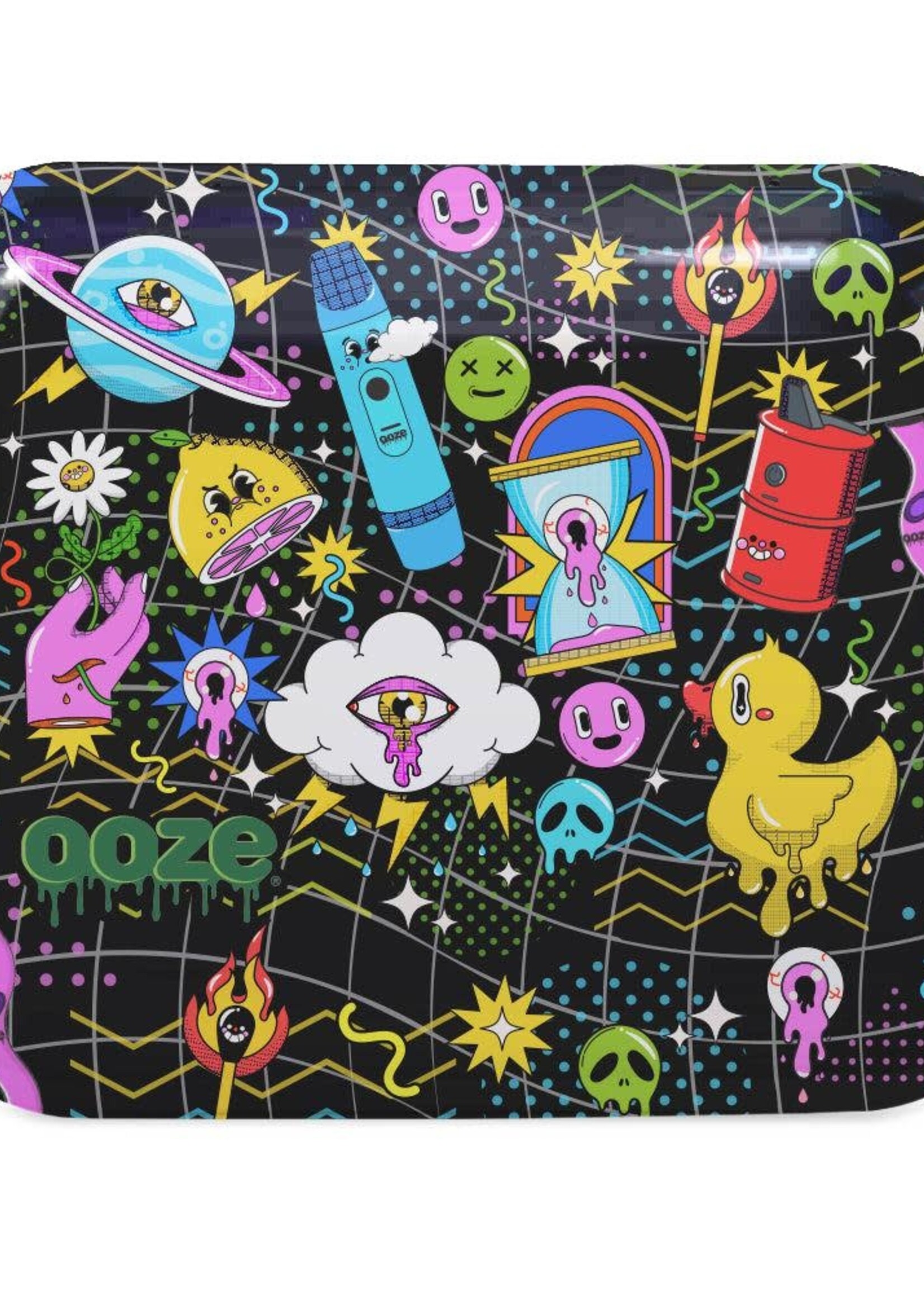 Ooze Ooze Rollling Tray Metal Time Warp Medium