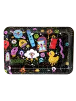 Ooze Ooze Rollling Tray Metal Time Warp Small