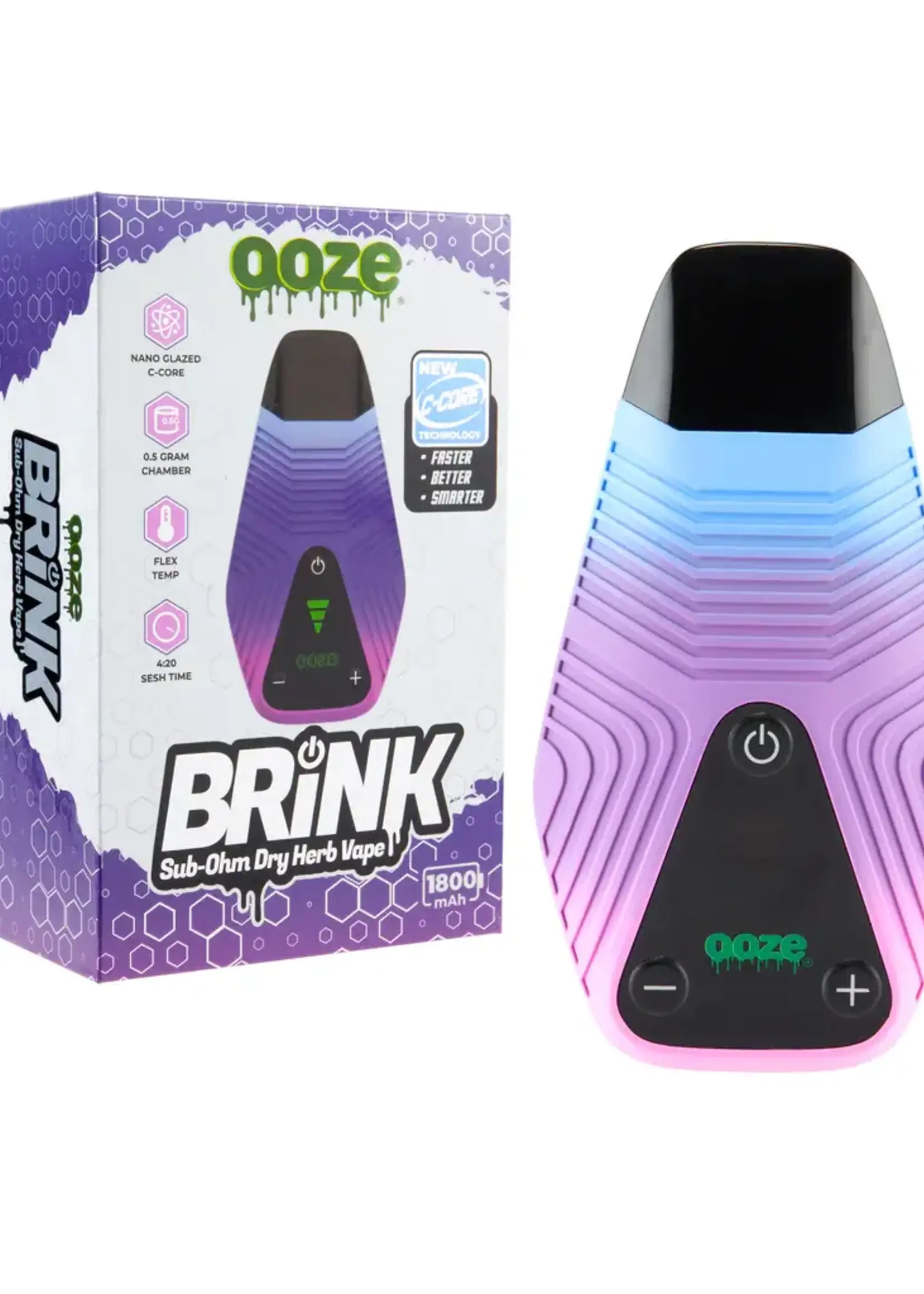 Ooze Ooze Brink Dry Herb Vaporizer – 1800 mAh C-Core - Twilight