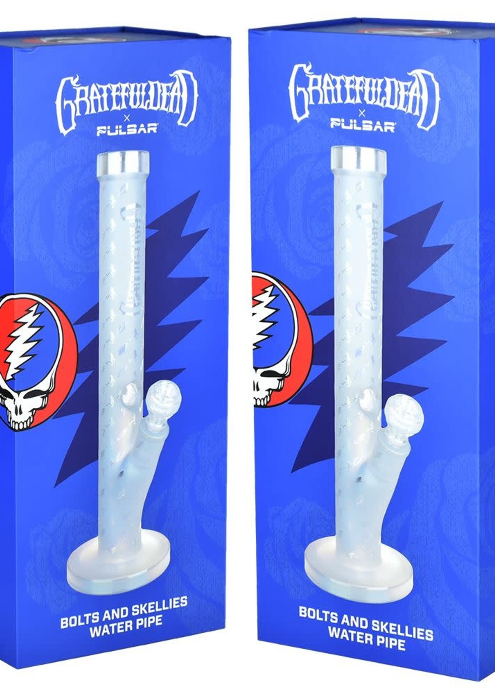 Pulsar Grateful Dead x Pulsar Bolts and Skellies Water Pipe