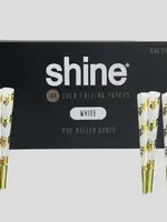 Shine Shine King Size White 24K Gold Pre Rolled Cones 10PK
