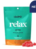 CBDMD CBDMD Delta 9 THC Relax Gummies 2PK Tropical Punch
