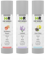 Hemp Remedies Hemp Remedies Hand & Body Lotion 200mg CBD Hemp Oil Strawberry Peach
