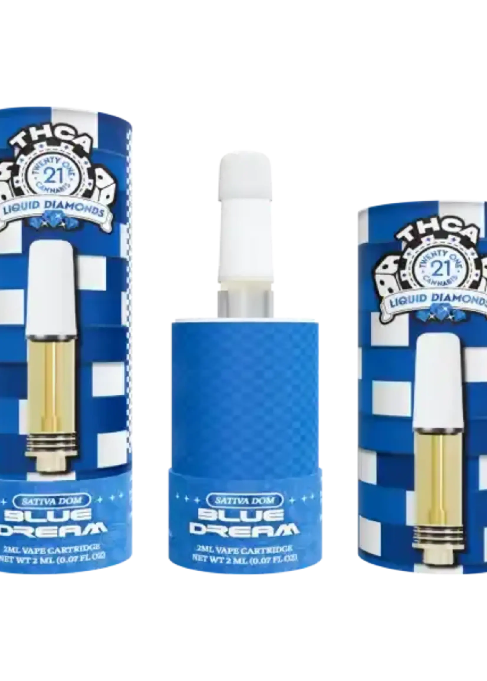 Twenty One Twenty One Cartridges 2mL THCa Blue Dream Sativa