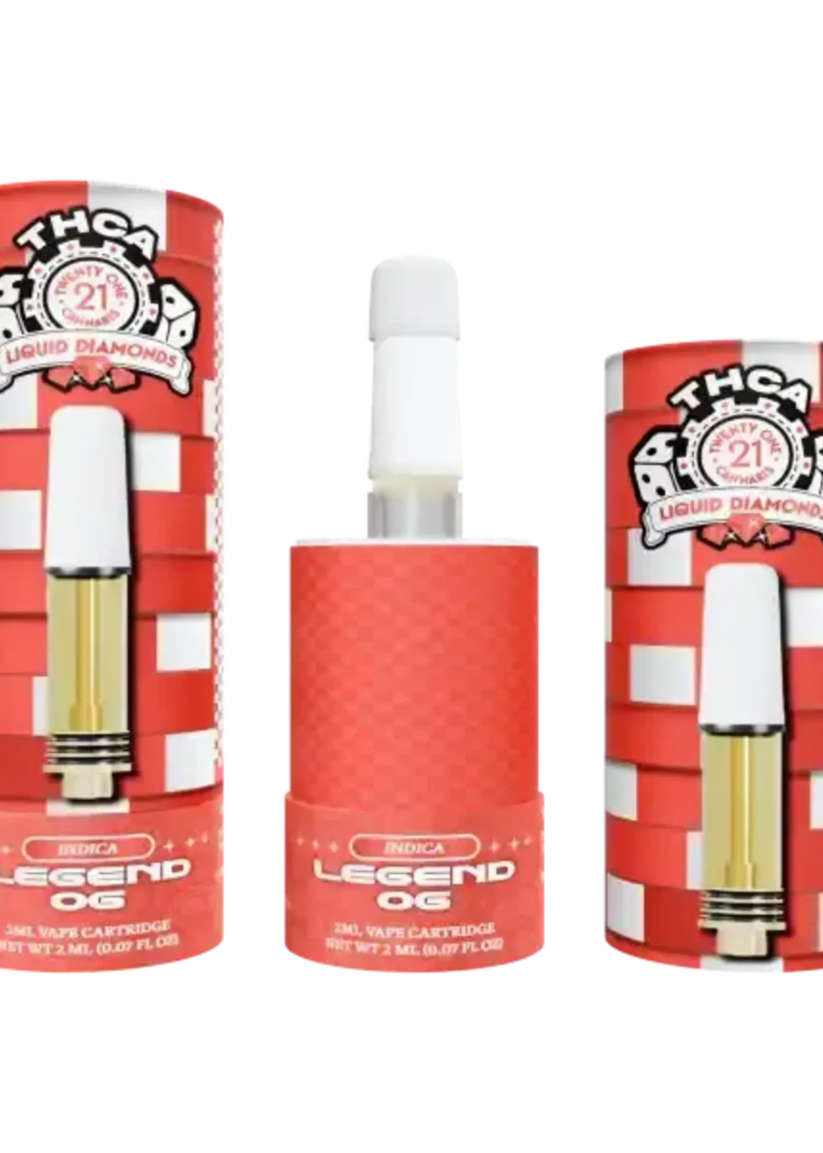 Twenty One Twenty One Cartridges 2mL THCa Legend OG Indica