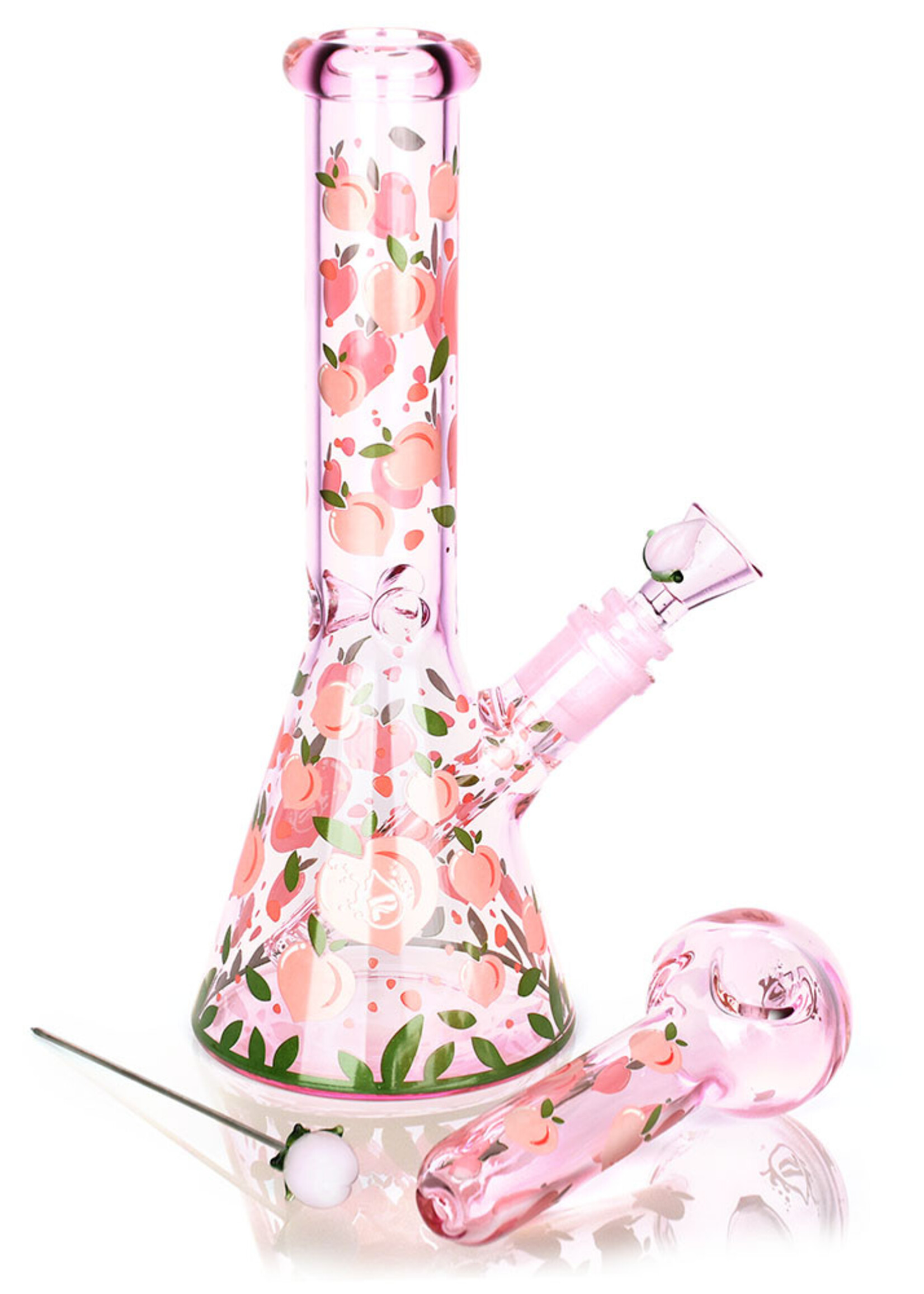 Pulsar Pulsar Fruit Series Peaches & Cream Glow Herb Pipe Duo Kit