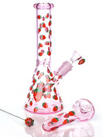 Pulsar Pulsar Fruit Series Strawberry Cough Glow Herb Pipe Duo Kit