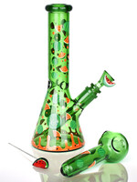 Pulsar Pulsar Fruit Series Watermelon Zkittles Glow Herb Pipe Duo