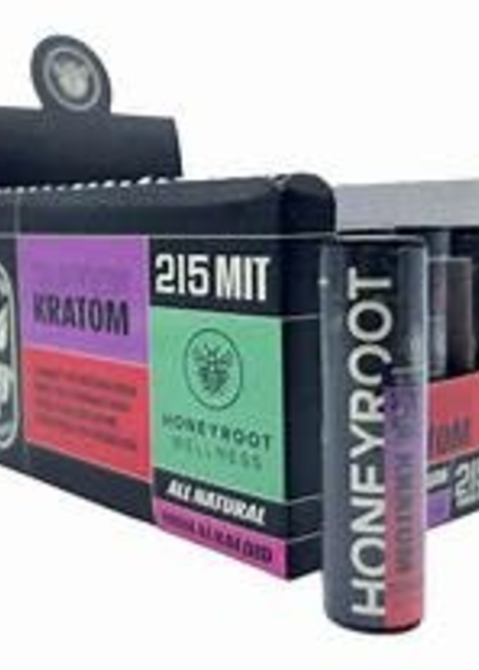 honeyroot wellness Honeyroot Wellness Kratom Shot Trainwreck 215 Mit High Alkaloid