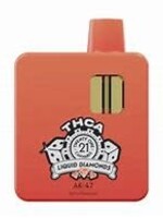 Twenty One Twenty One - Disposable - 3mL - THCa - AK 47 (Sativa Dominant)