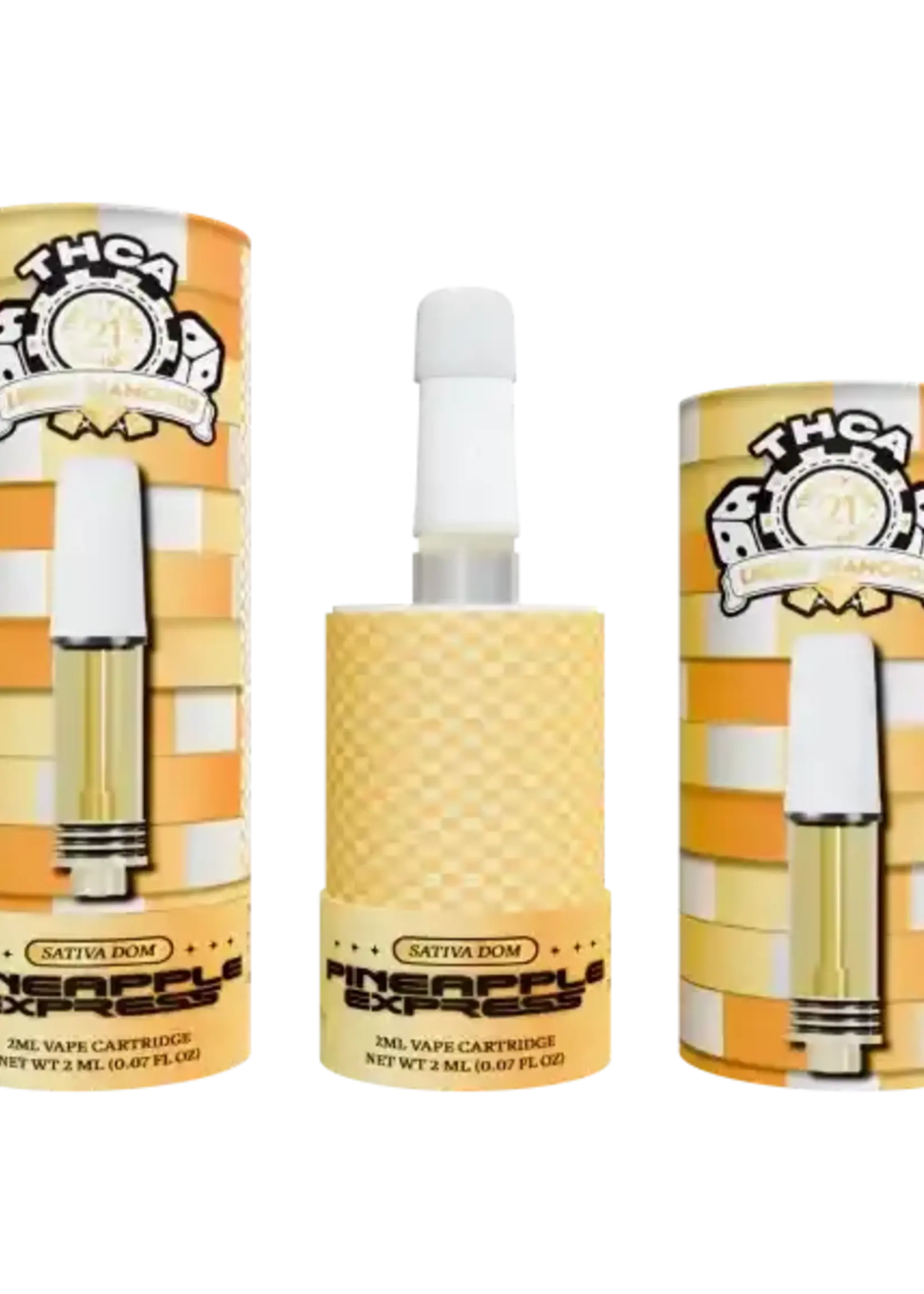 Twenty One Twenty One Cartridges 2mL THCa Pineapple Express Sativa