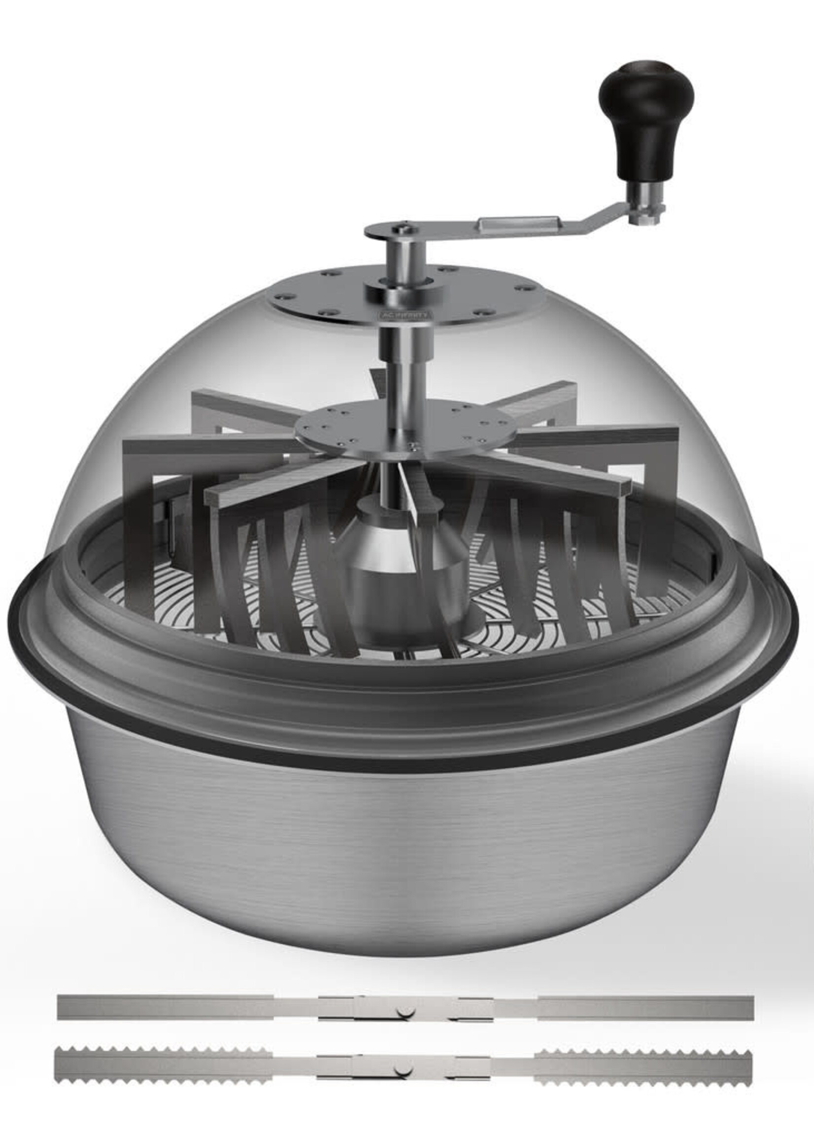 AC Infinity AC Infinity Bud Bowl Trimmer Twist Spin Cut w/Clear Visibility Dome 16 Inch