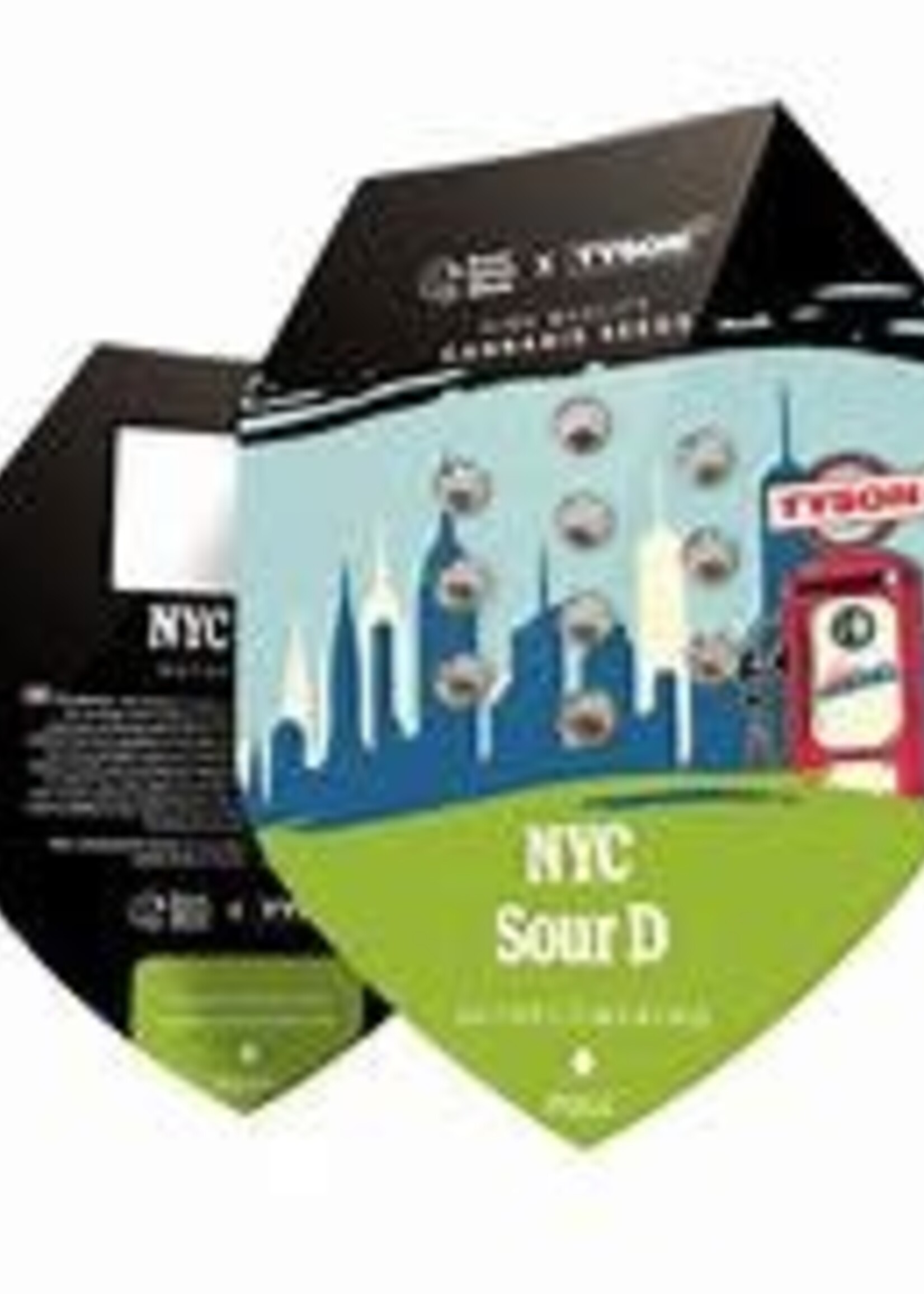 Royal Queen Seeds Royal Queen Seeds Tyson 3pk Autoflowering NYC Sour D