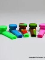 3.25" Silicon Hand Pipe with Cap