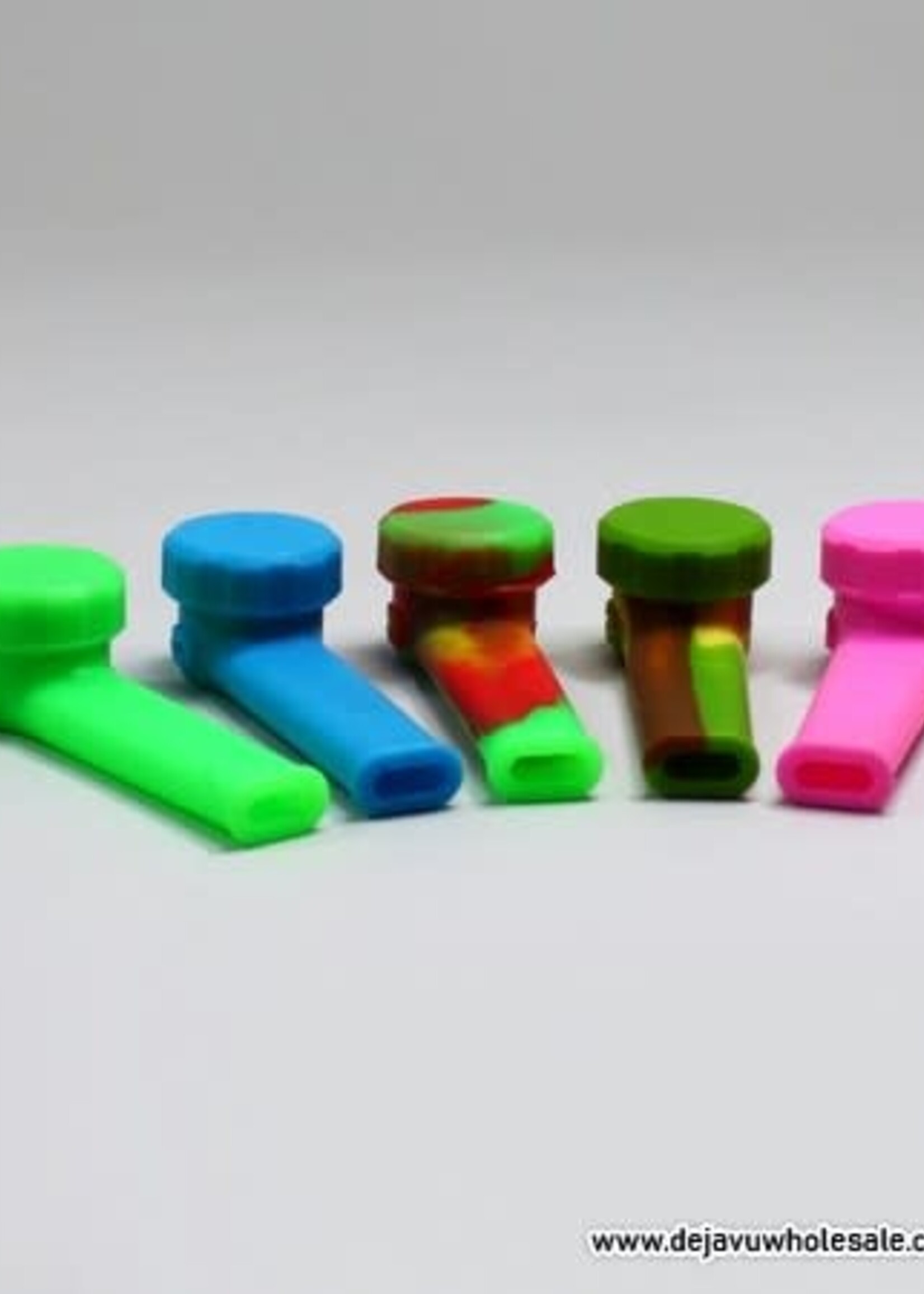 3.25" Silicon Hand Pipe with Cap