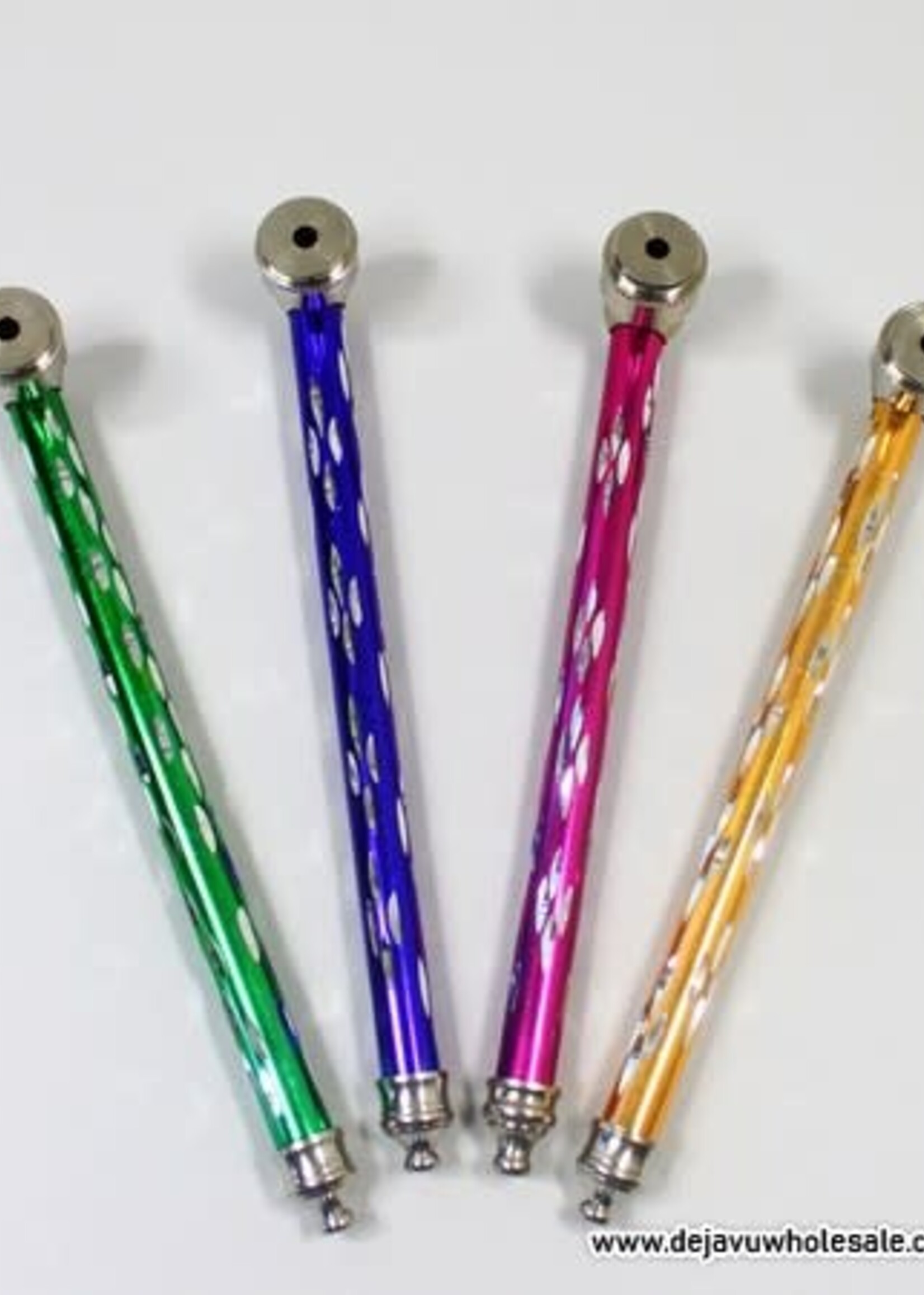 6.5" Diamond Metal Pipe (Long)