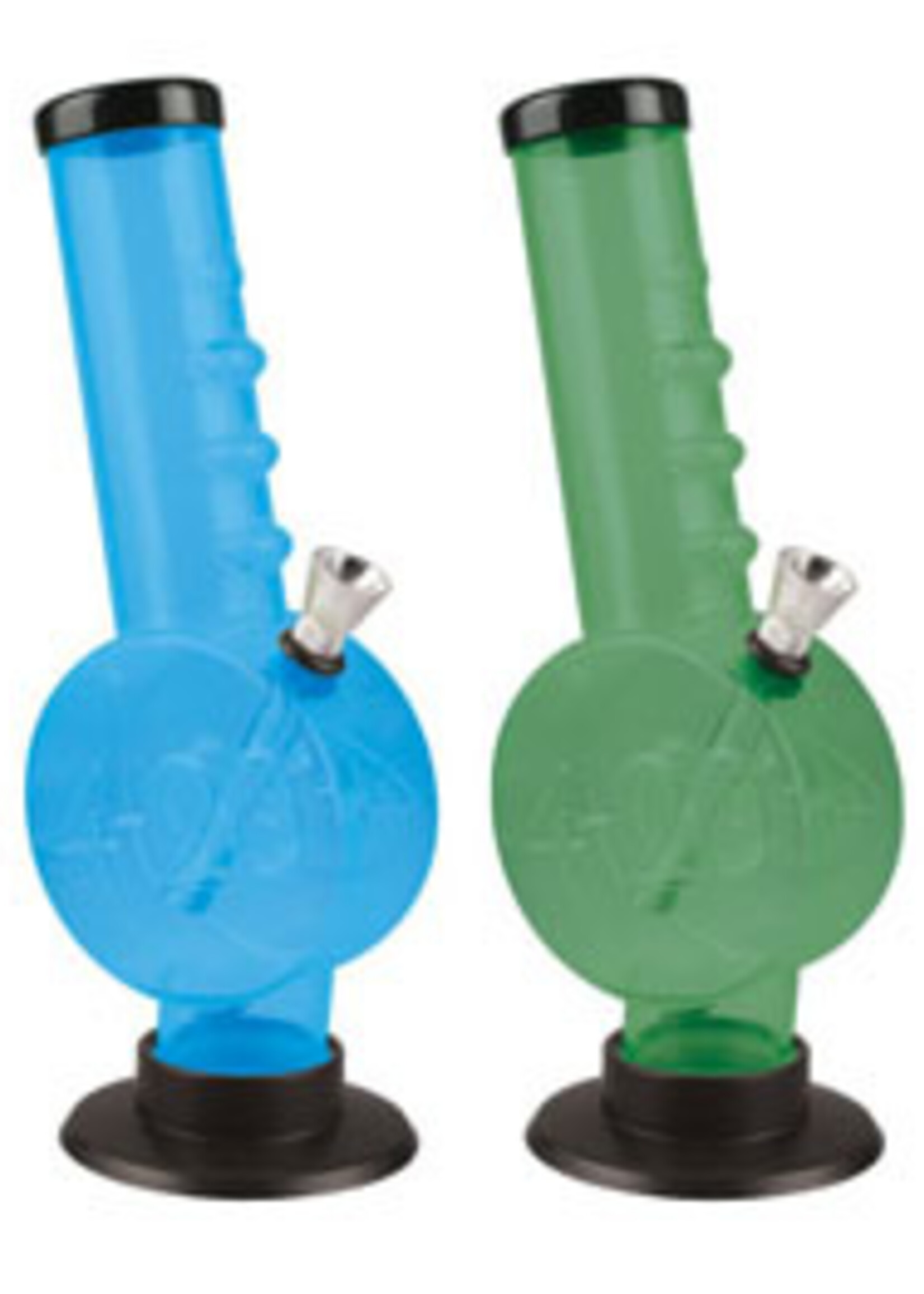 420 Disc Acrylic Water Pipe 9"