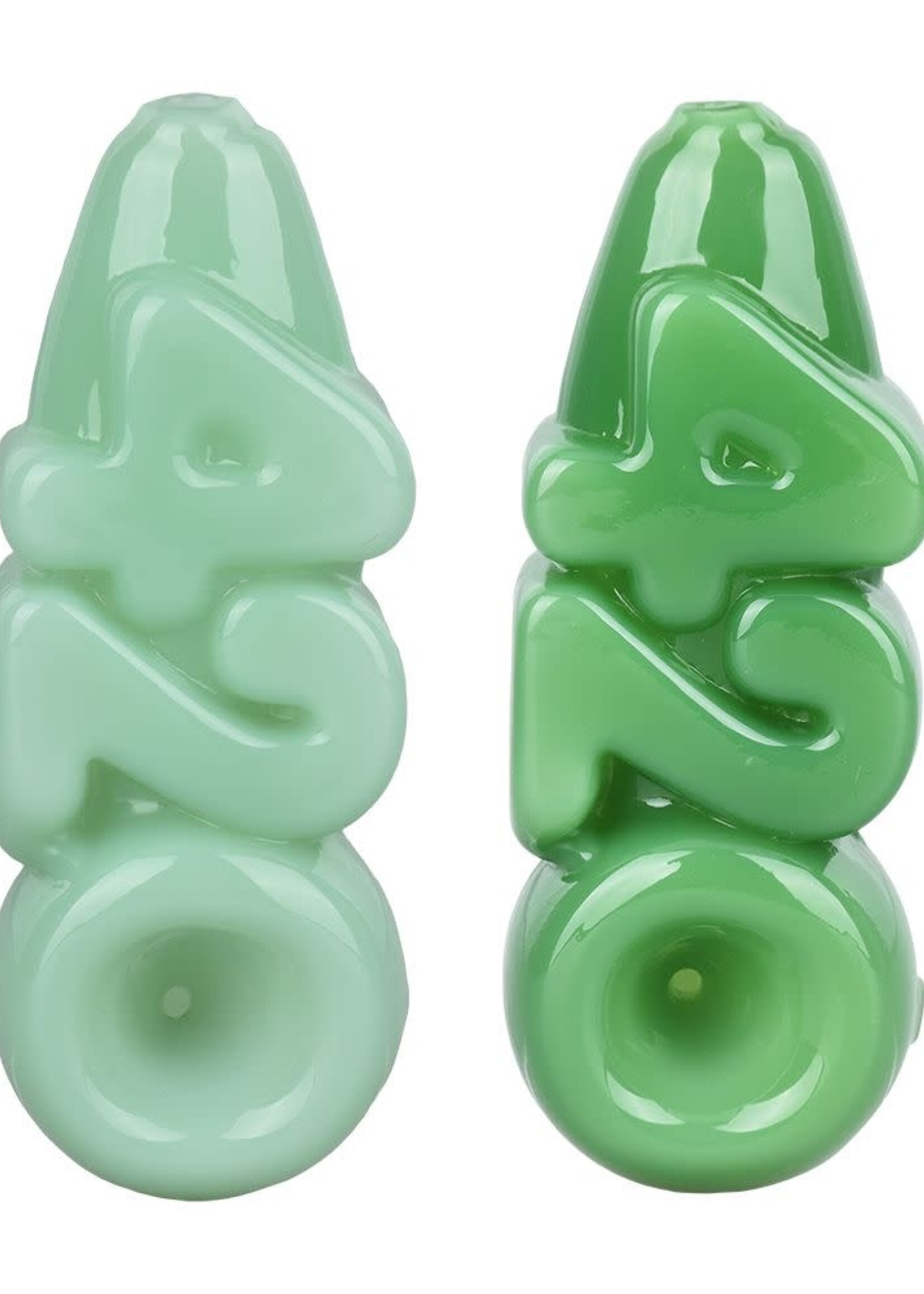 420 Glass Hand Pipe 4.25" Colors Vary
