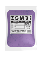 Zombi Zombi Grape Punch: 1:1 D9:CBD Gummies 500mg 25mg Per Piece
