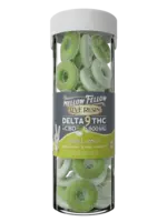 Mellow Fellow Mellow Fellow Live Resin Delta 9 + CBD 800mg 40mg Per Piece Apple Rings