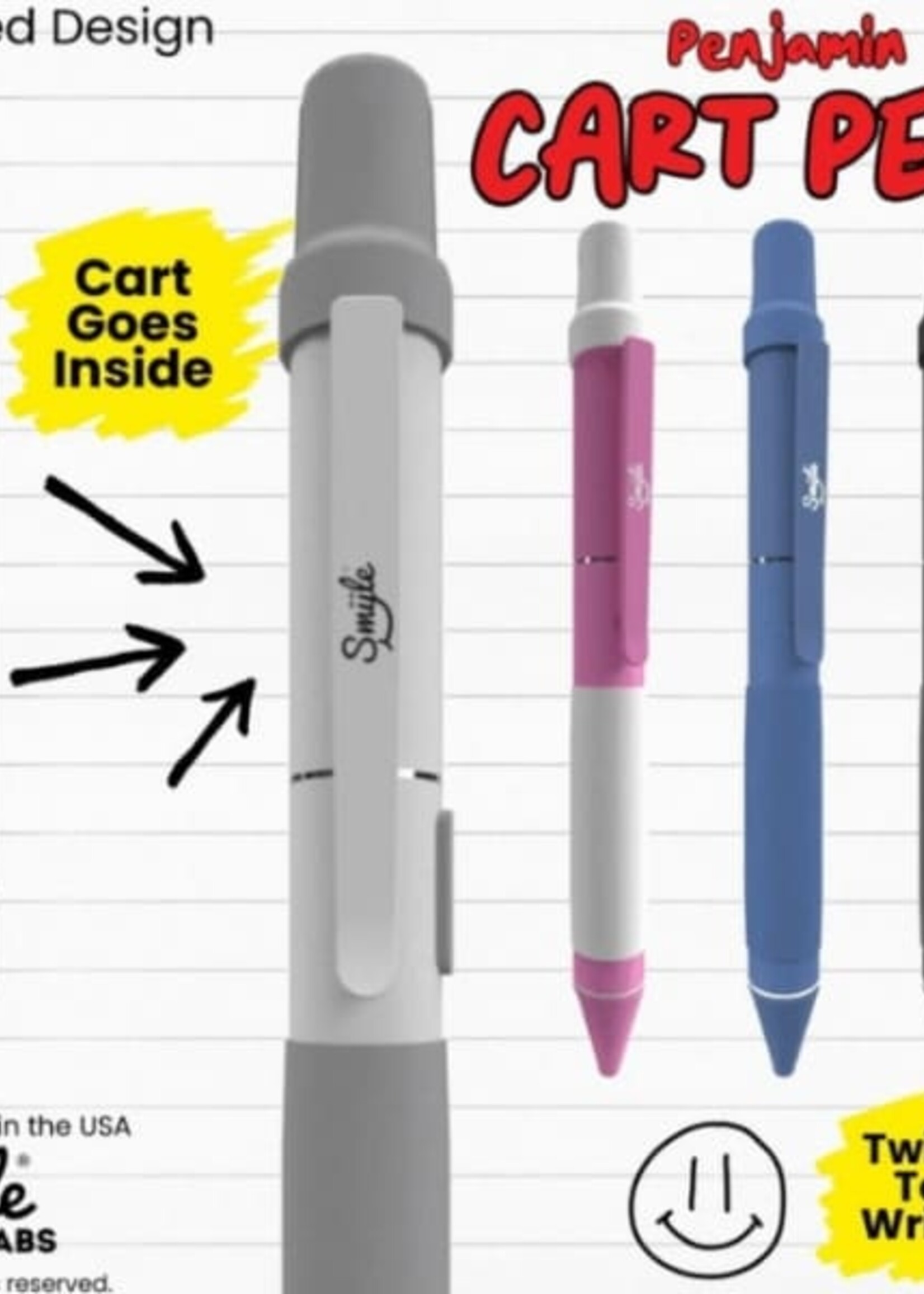 Smyle Penjamin Cart Cartridge Battery Pen Silver