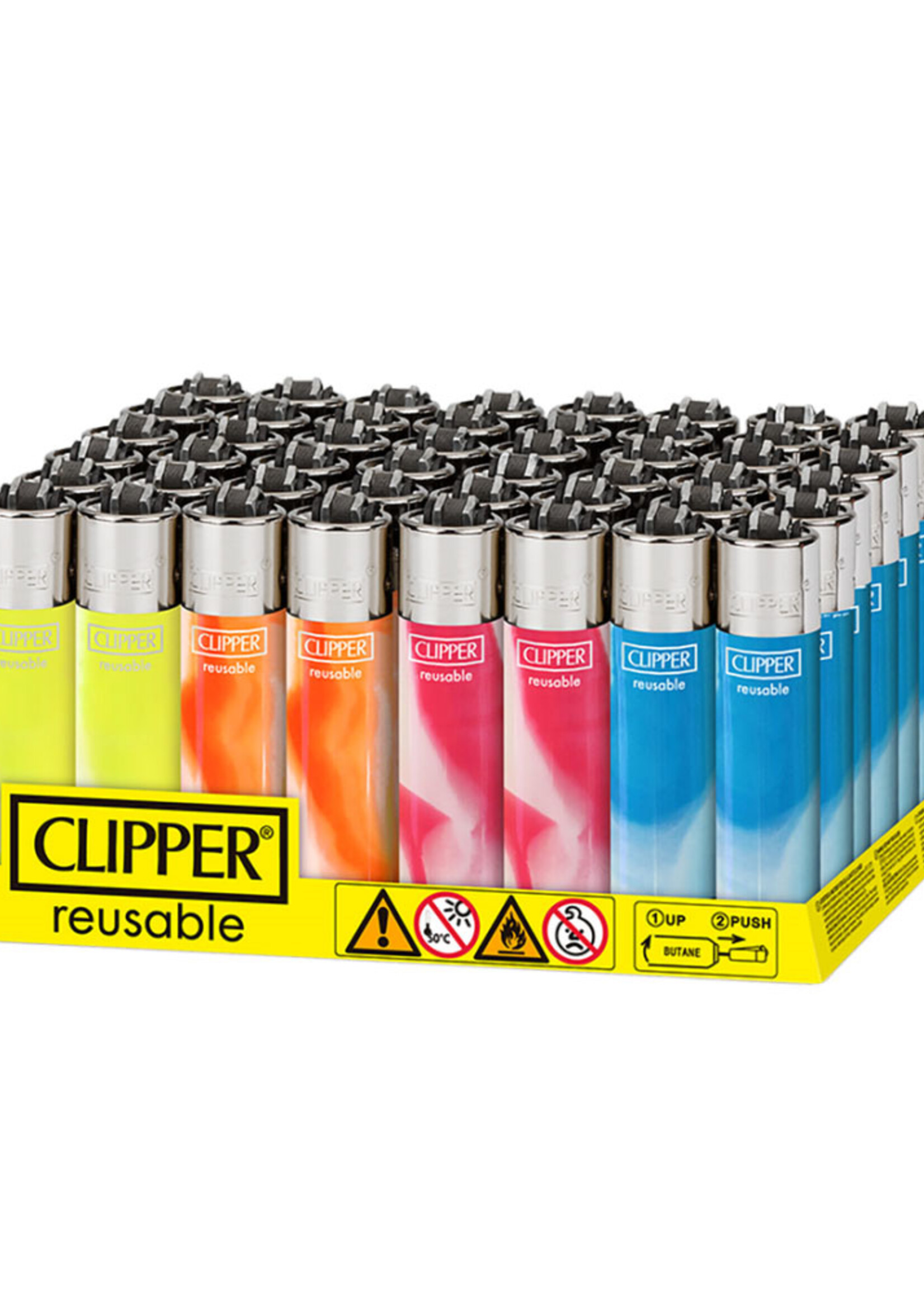 Clipper Clipper Lighter Bright Nebula Assorted Designs