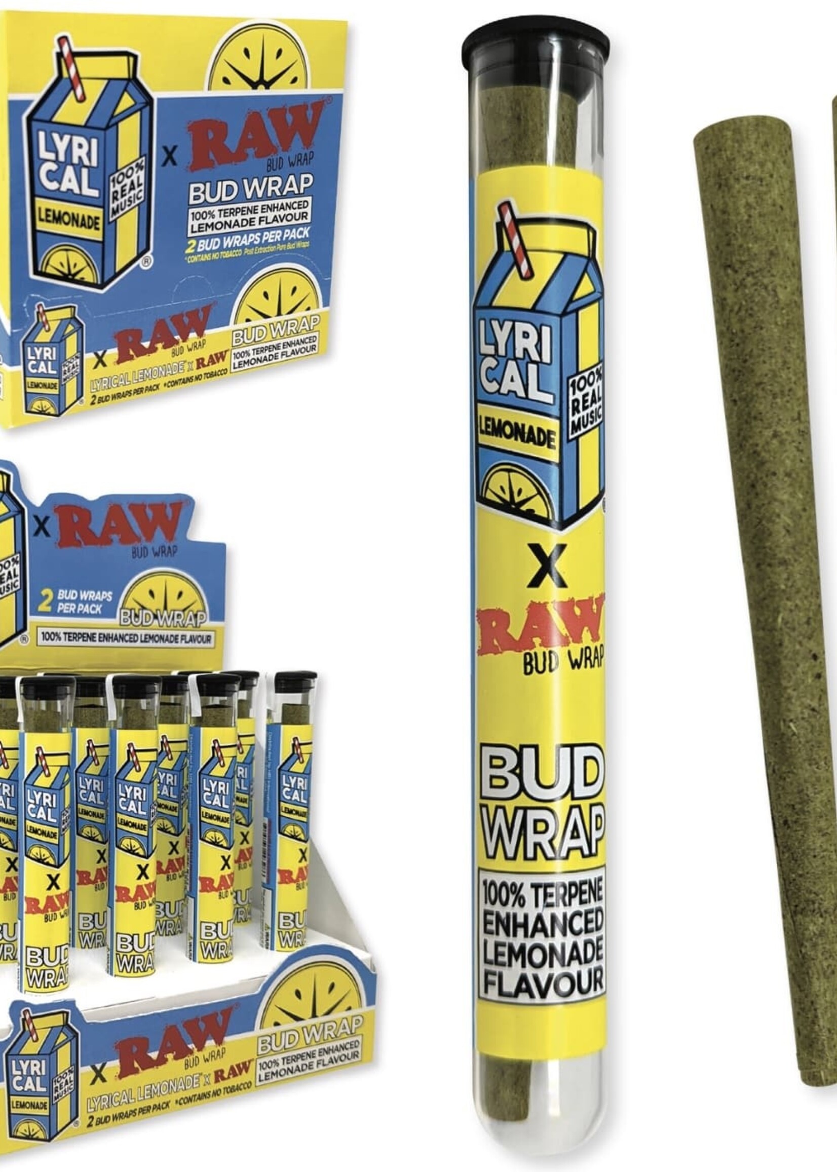 Raw RAW x Lyrical Lemonade Bud Wrap – 2 Per Pack