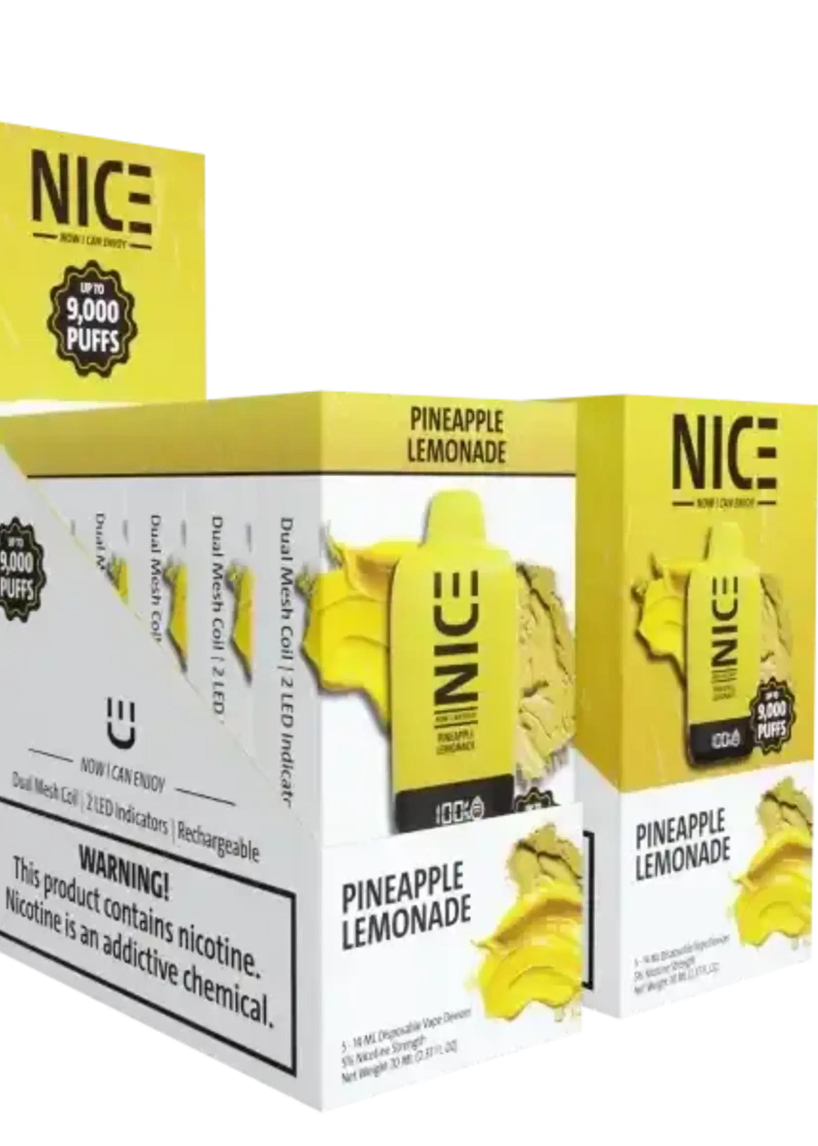 NICE NICE Disposable Vape 9000p Pineapple Lemonade