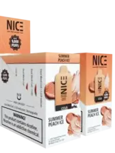 NICE NICE Disposable Vape 9000p Summer Peach Ice