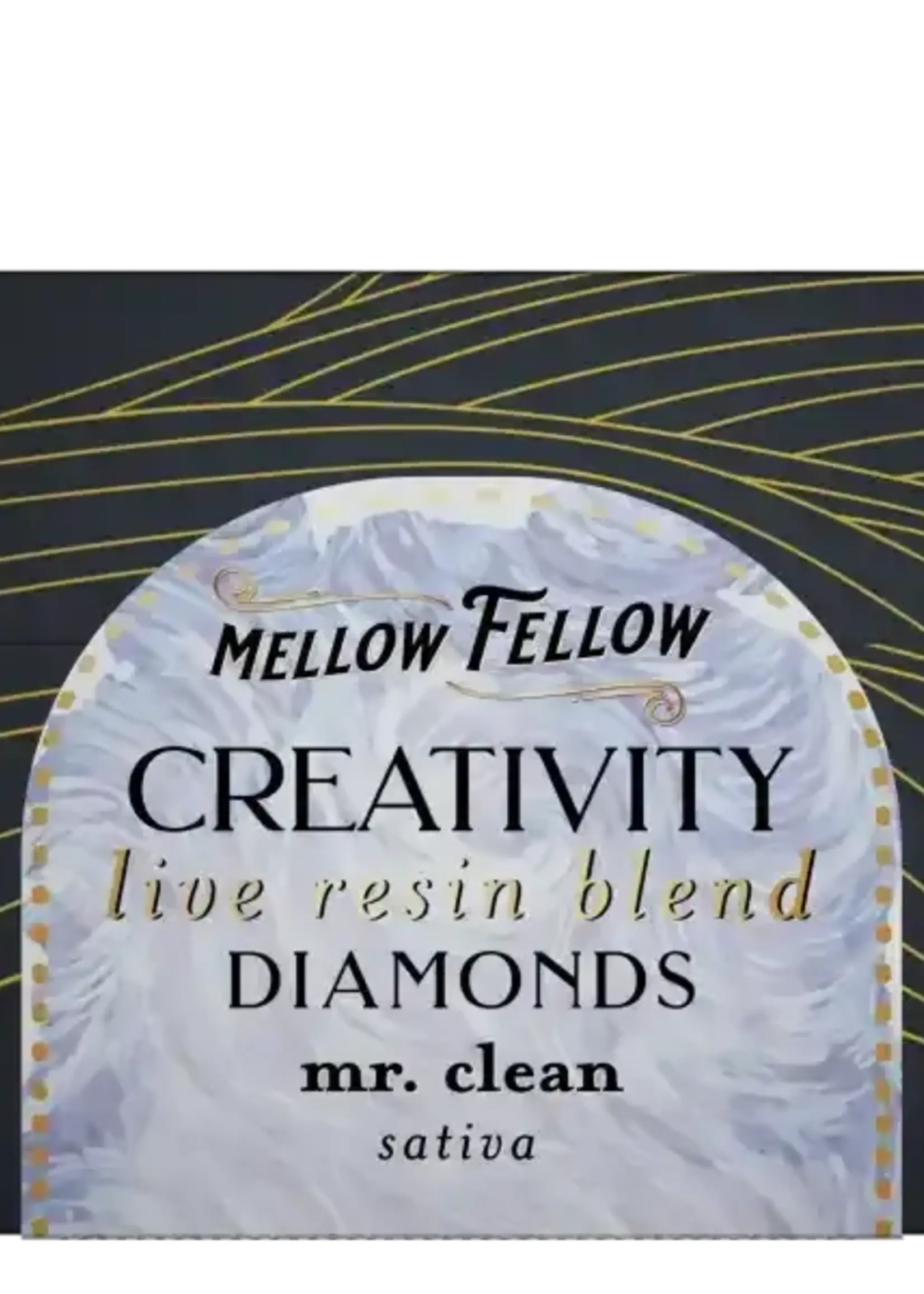 Mellow Fellow Mellow Fellow Premium Creativity Blend 2g Diamonds Mr Clean Sativa