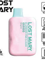 Lost Mary Lost Mary Blueberry P&B Cloudd Rechargeable Disposable 5000 puffs Zero Nicotine