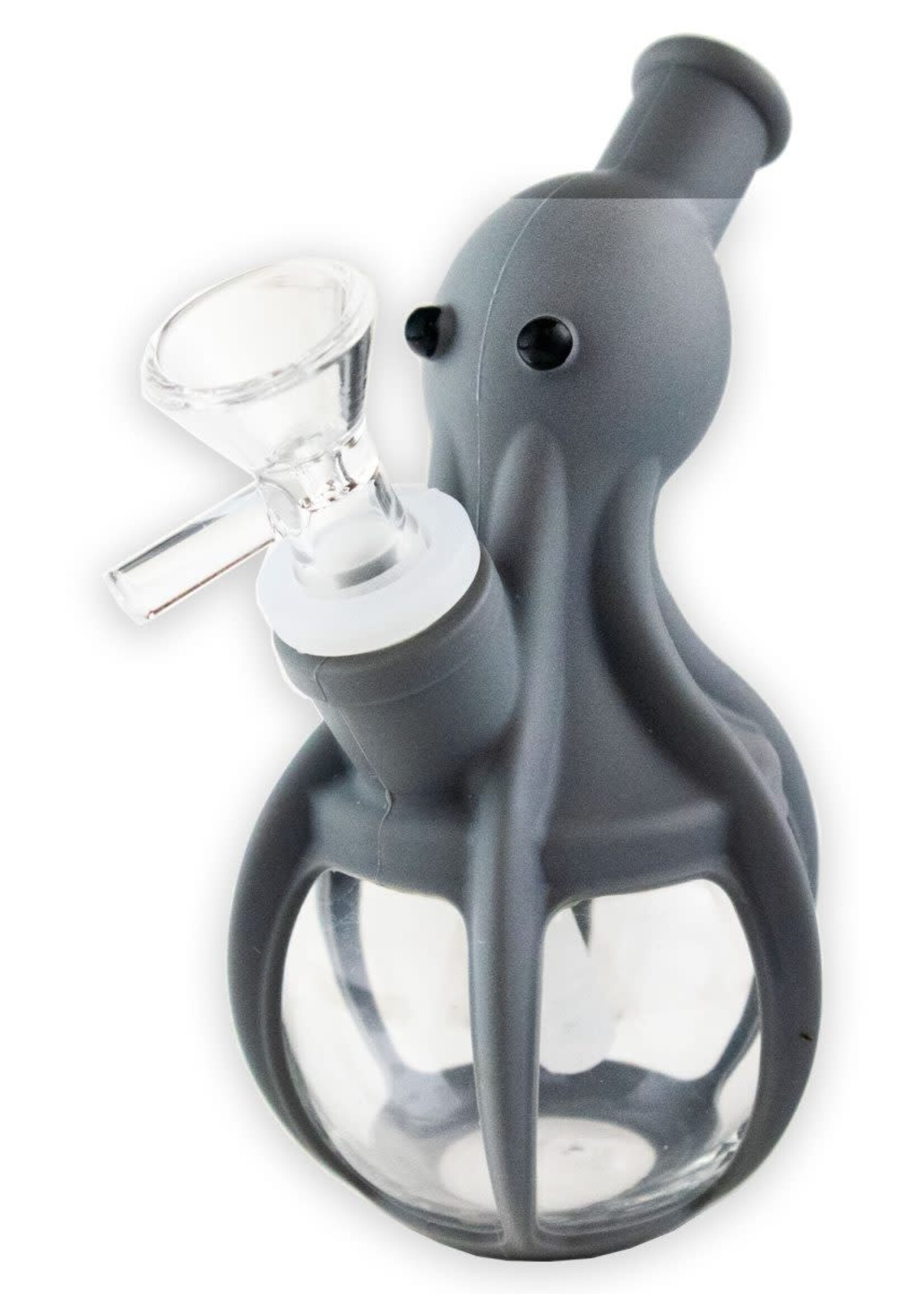 Popular Silicone - Octopus Water Pipe - Assorted Colors
