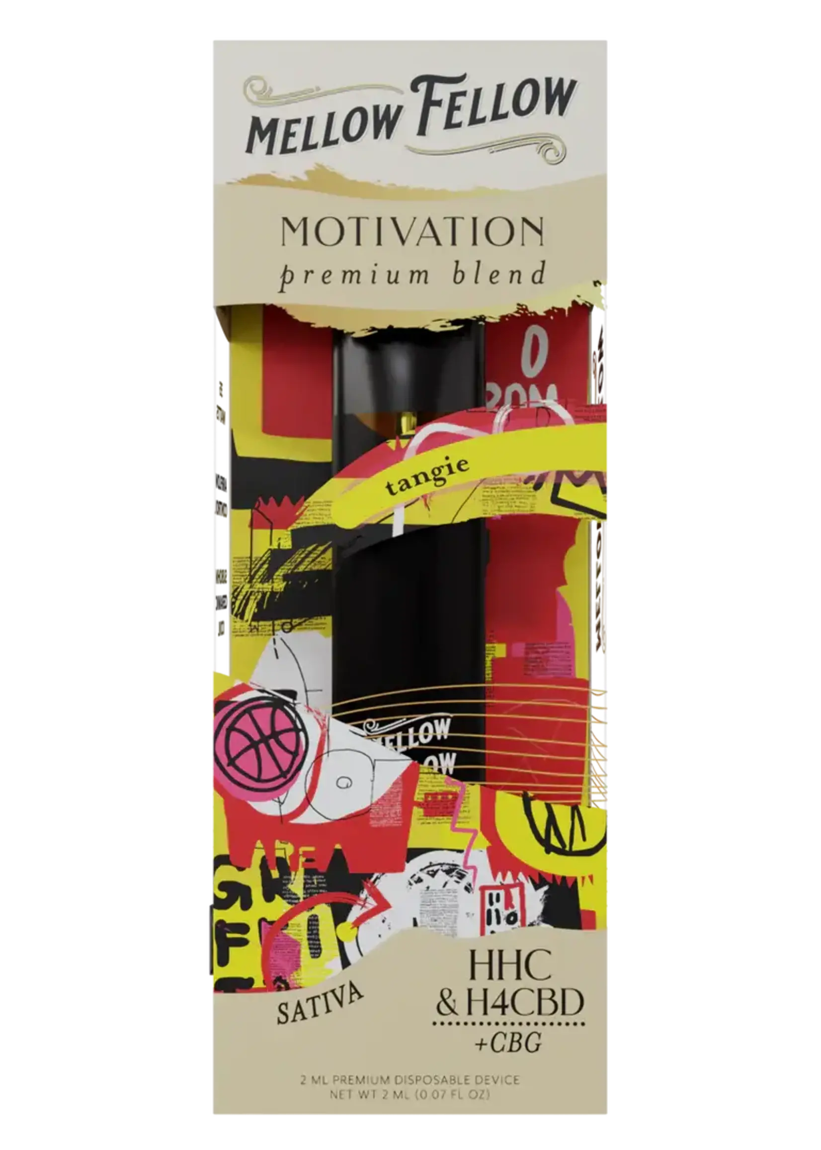 Mellow Fellow Mellow Fellow - Cartridge - 2ML - Motivation Blend - Tangie