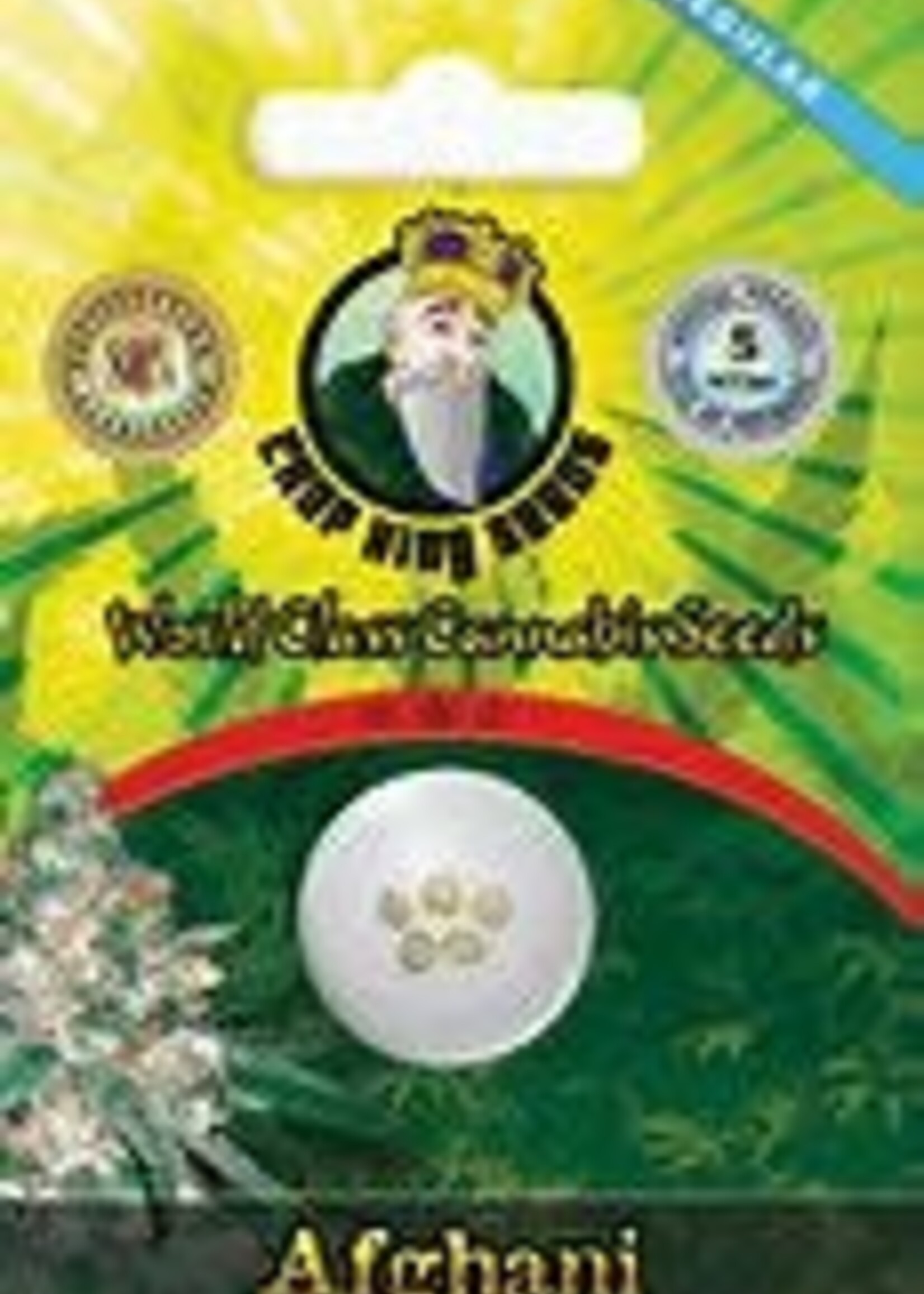 Crop King Seeds Crop King Seeds World Class Cannabis Seeds 5pk Afghani