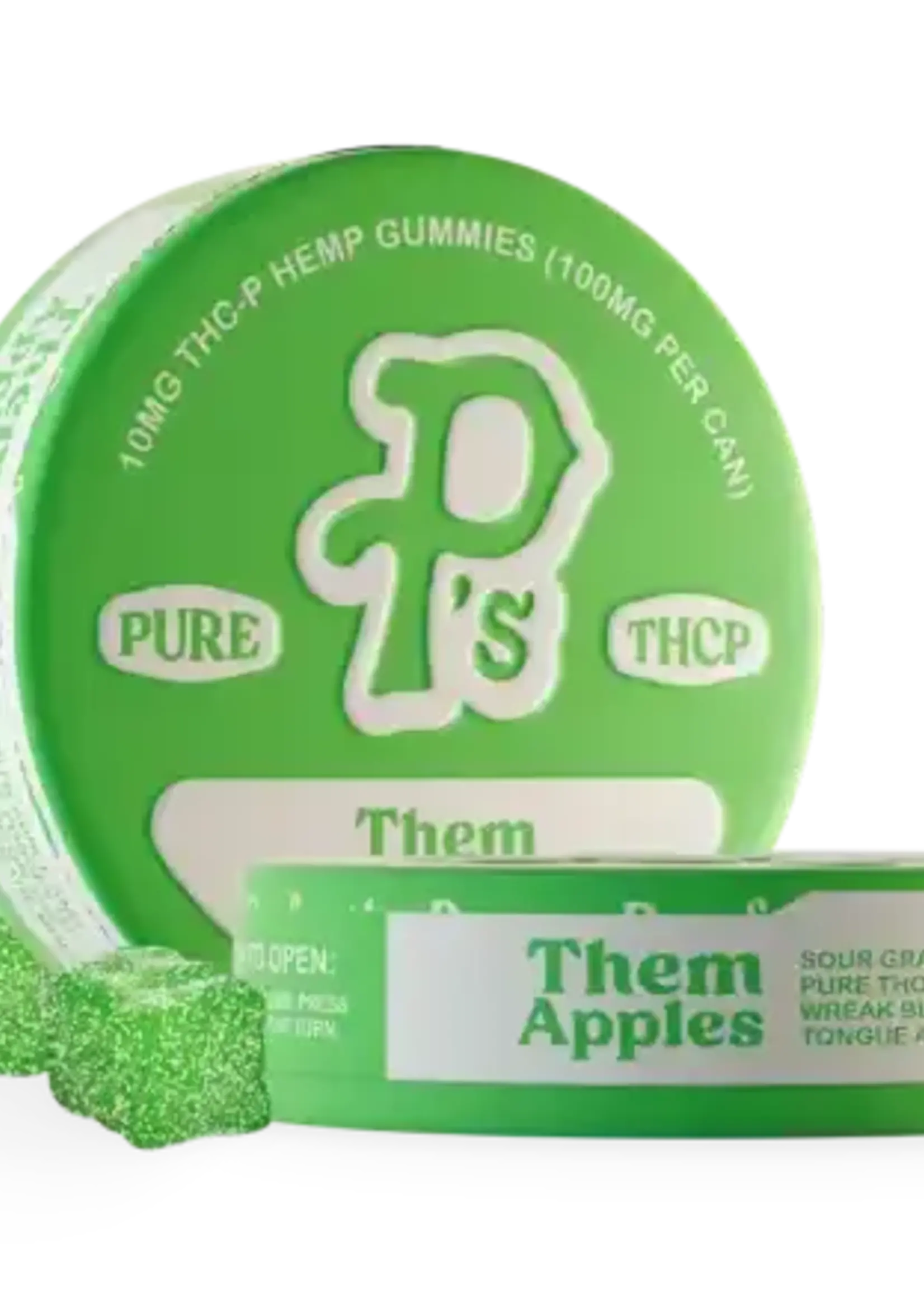 Pushin P's Pushin' P's Edibles 100mg THCp Them Apples