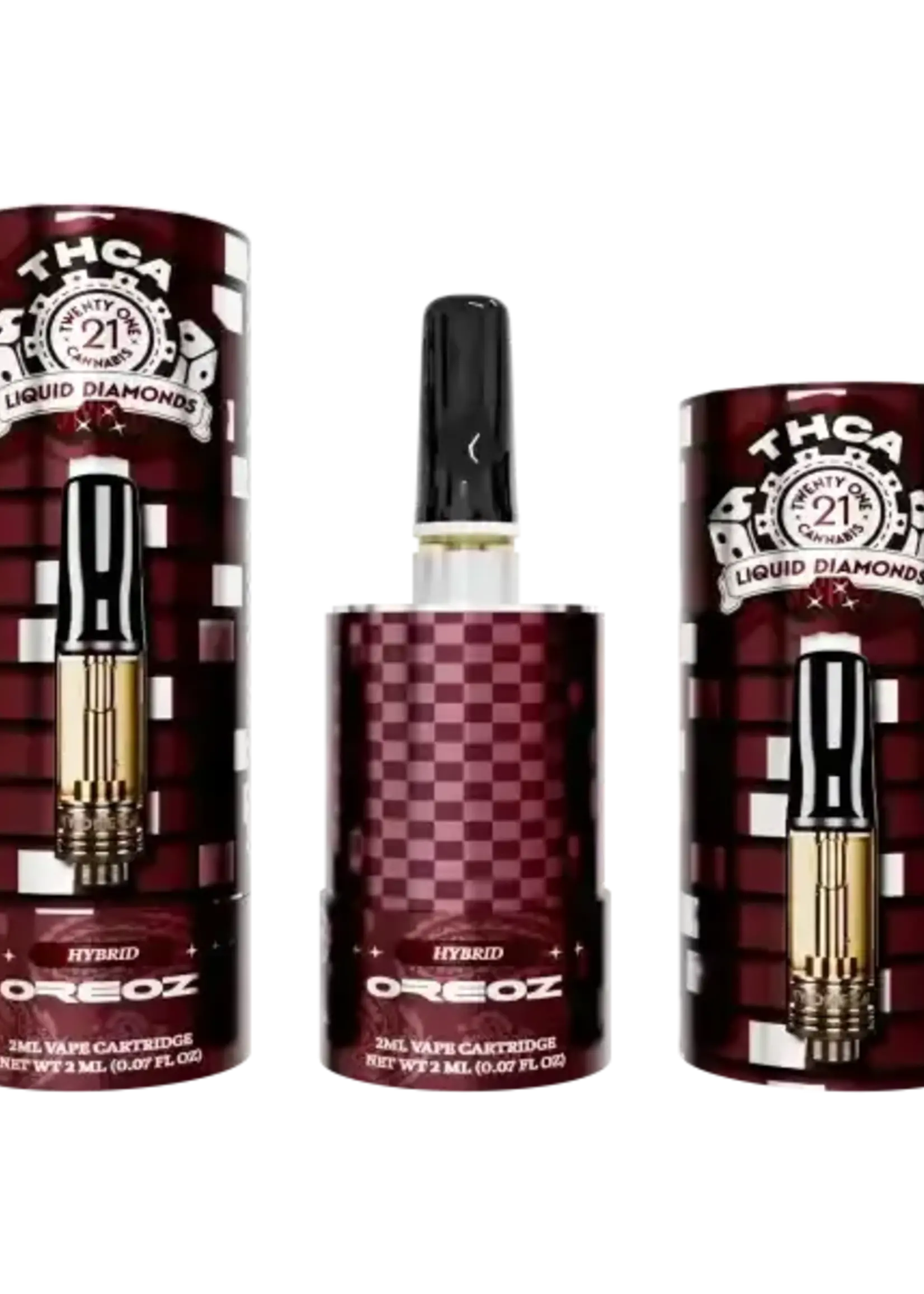 Twenty One Twenty One Cartridges 2mL THCa Oreoz Hybrid