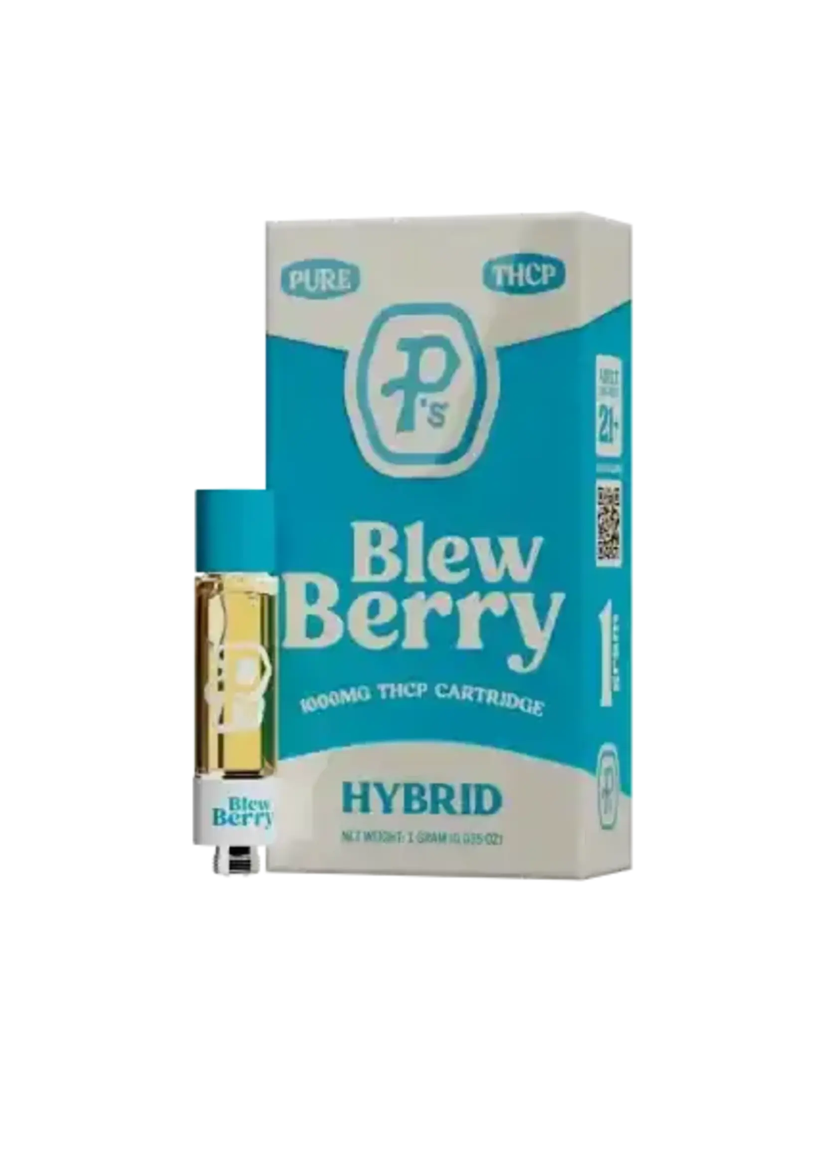 Pushin P's Pushin' P's - Cartridges - 1000mg - THCp - Blew Berry