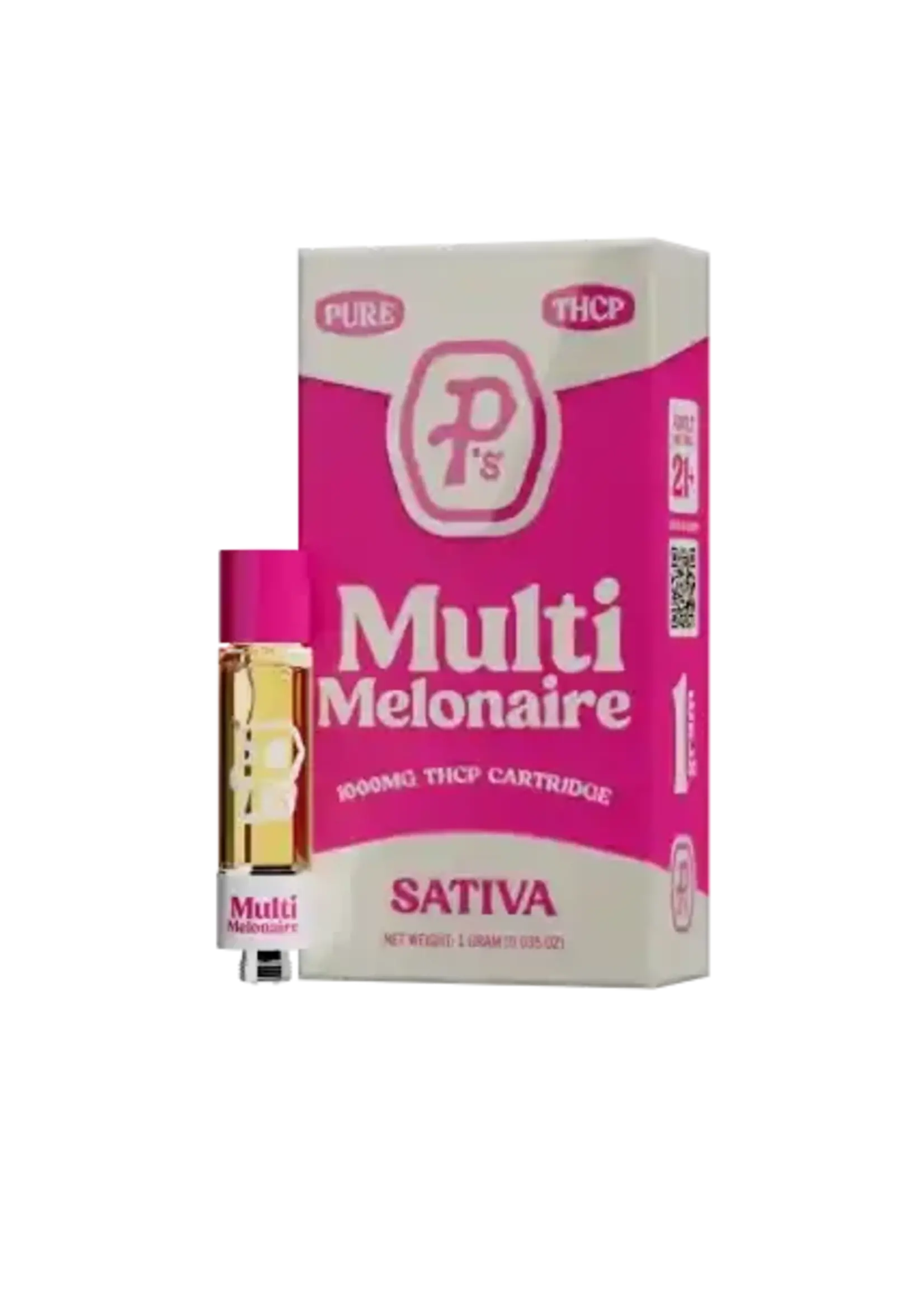 Pushin P's Pushin' P's - Cartridges - 1000mg - THCp - Multi Melonaire