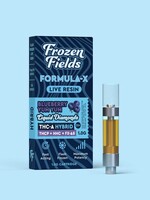 Frozen Fields Frozen Fields - Formula-X - Cartridge - Live Resin - 1 G GMO Zookies Sauce