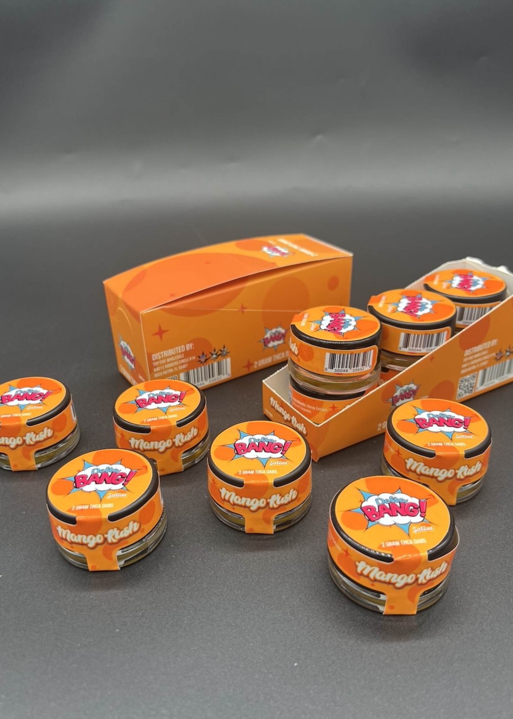 Delta Bang Delta Bang THCA Diamond Sauce – 2 Gram – Mango Kush (Sativa)