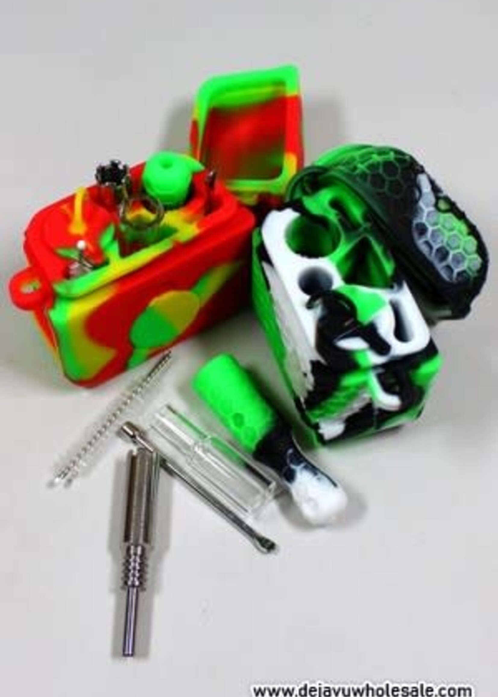 Nectar Collector Silicone Container Full Set