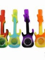 Silicone Guitar Hand Pipe