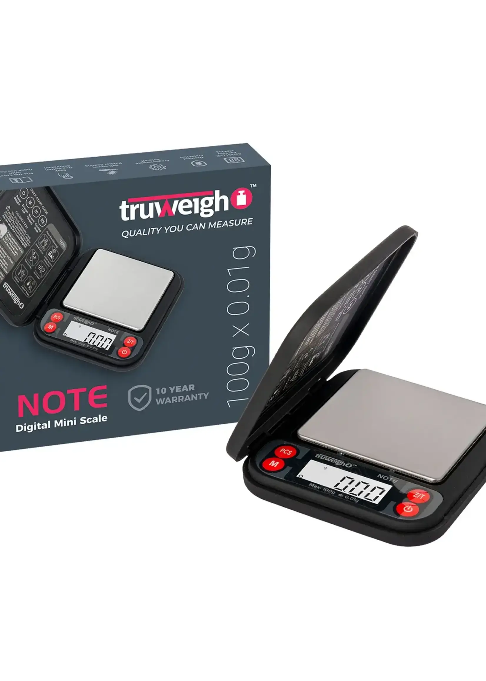 Truweigh Truweigh Note Digital Mini Scale - 100G x 0.01G