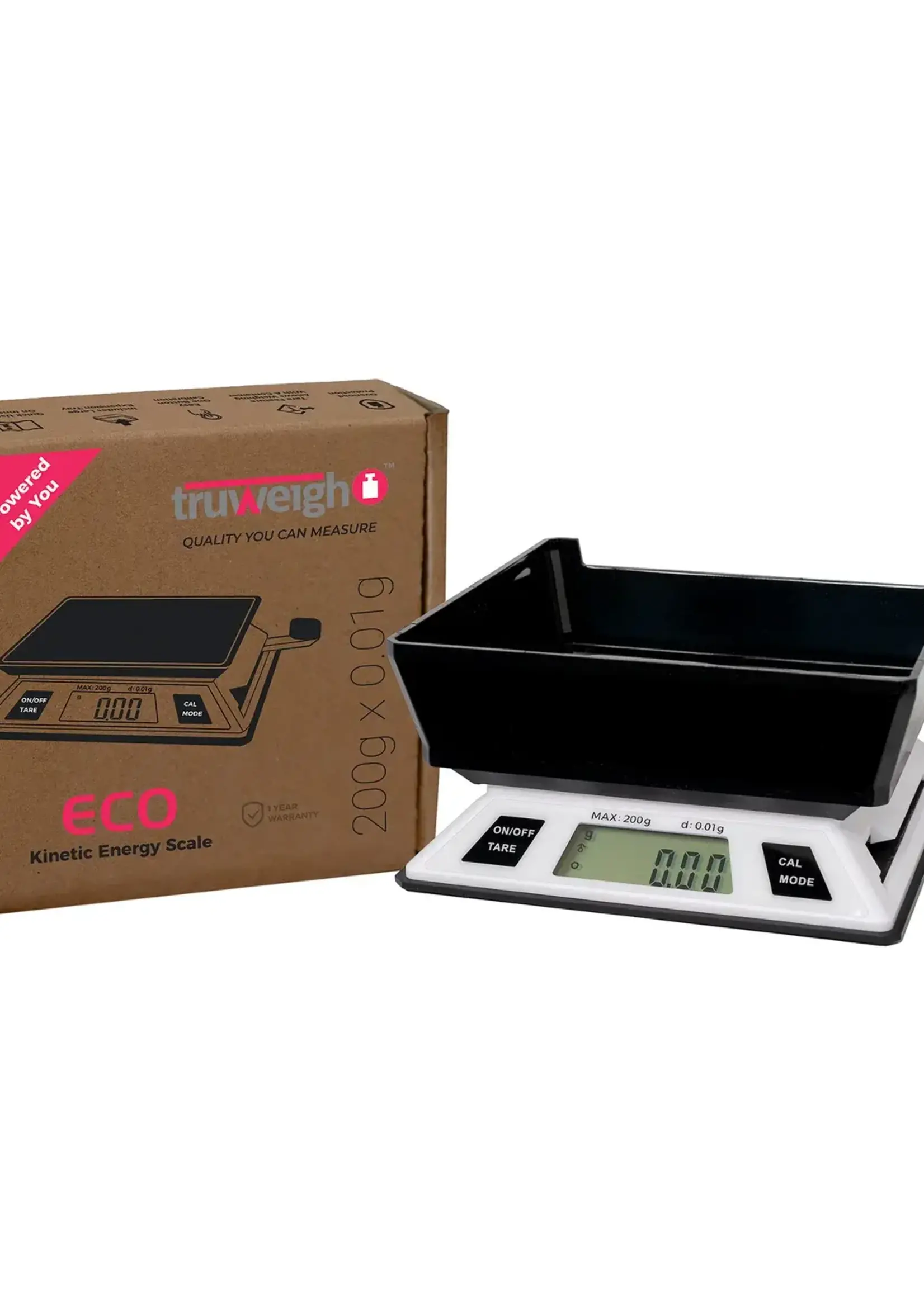 Truweigh Truweigh ECO Kinetic Energy Mini Scale - 200g x 0.01g