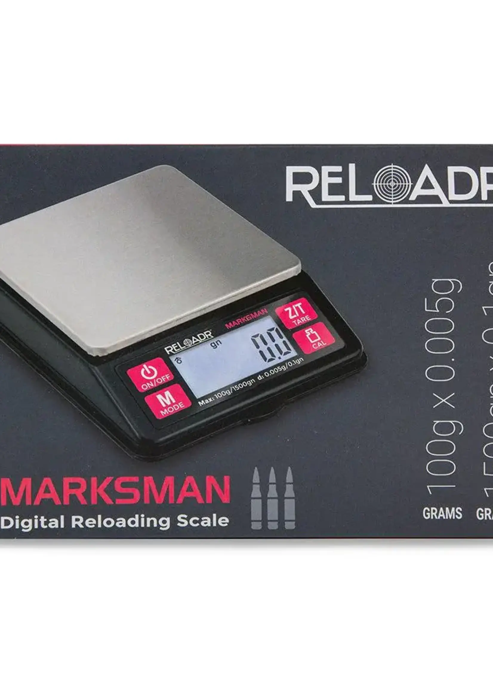 Truweigh Truweigh Marksman Digital Reloading Scale - 100g x 0.005g - Black
