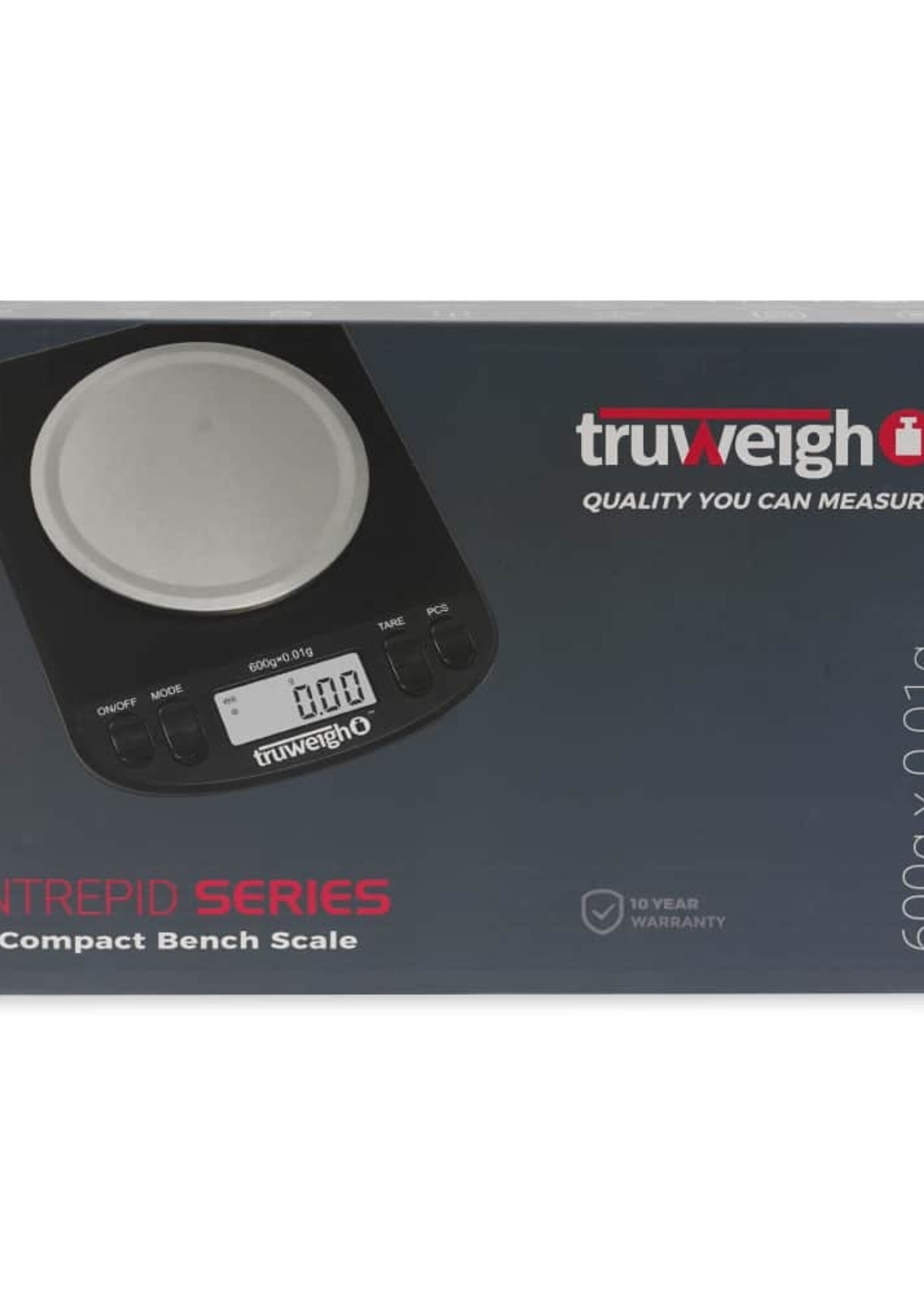 Truweigh Truweigh Intrepid Series Bench Scale w/ Calibration Weight - 600g x 0.01g